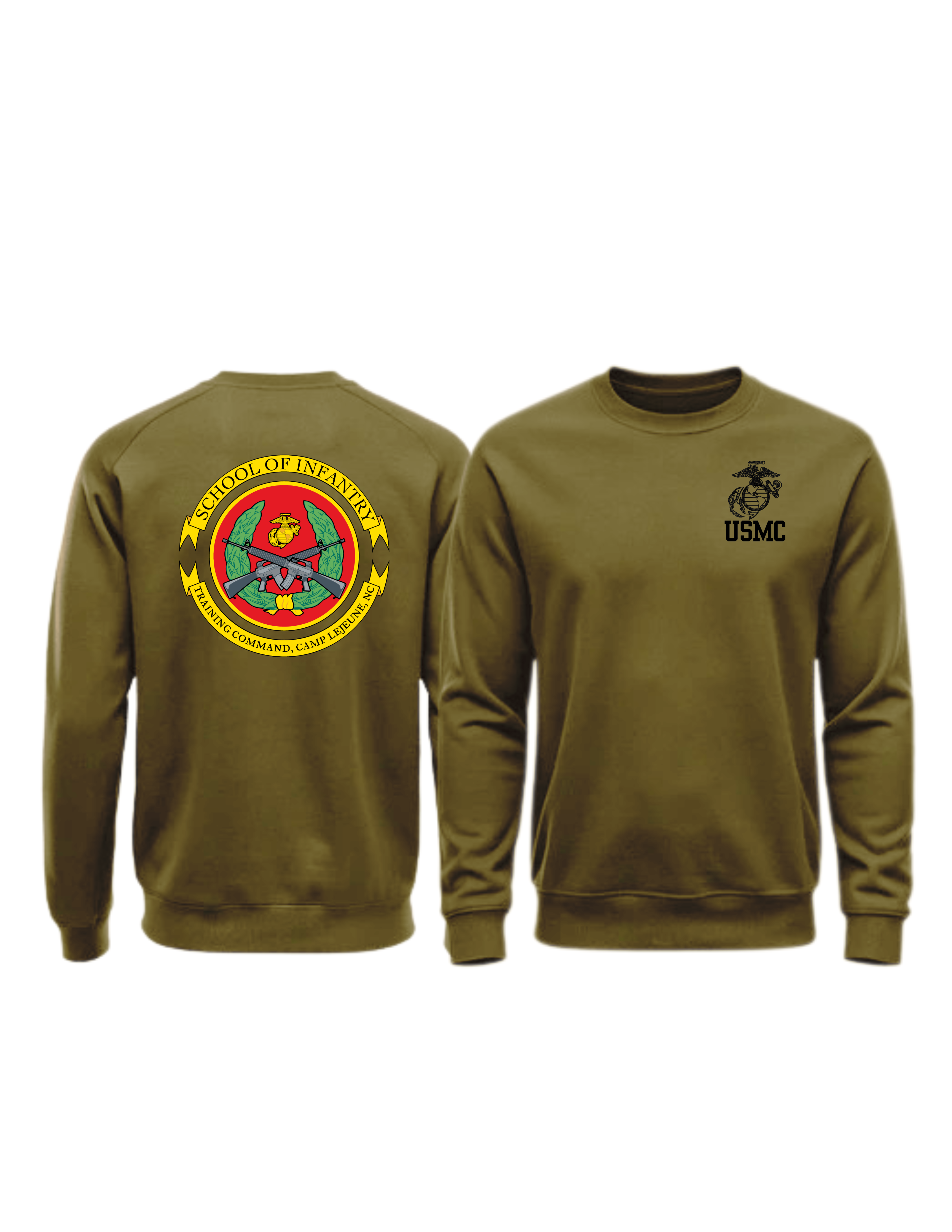 SOI-EAST (School of Infantry - East), CAMP LEJEUNE, USMC, Marine Corps Sweater