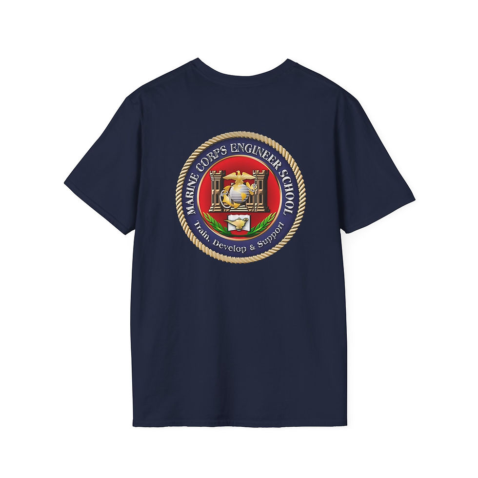 Thumbnail: MC ENGINEER SCHOOL, TRNG COM, Marine Corps T-Shirt 