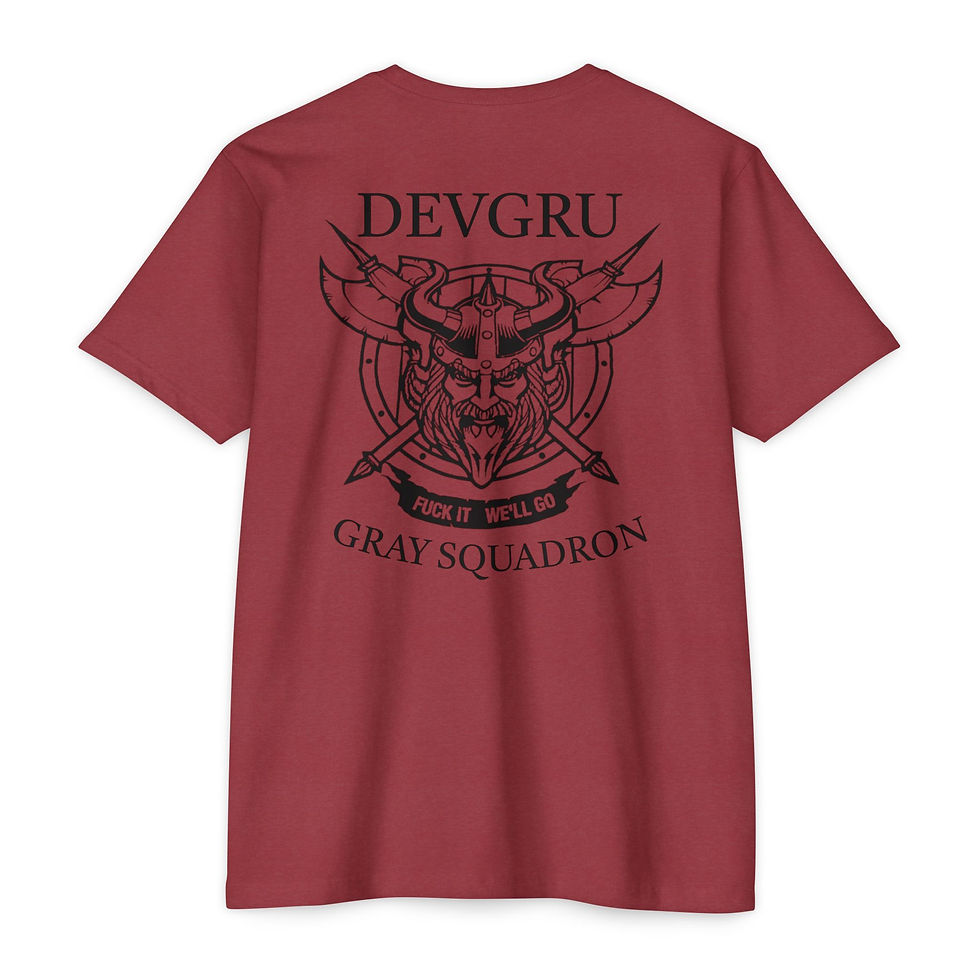 Thumbnail: Gray Squadron (DEVGRU "THE VIKINGS" Tac), SEAL TEAM SIX, SOCOM T-Shirt