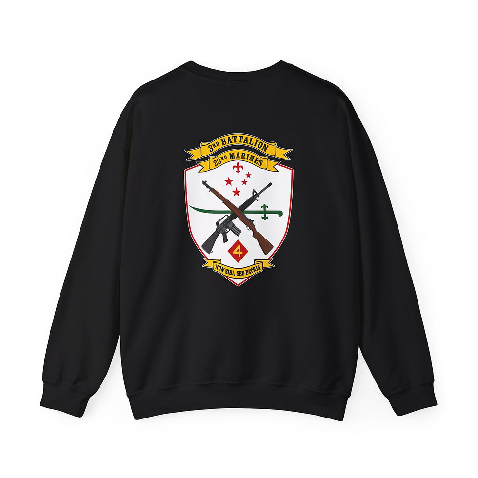 Thumbnail: 3/23 (3d Battalion 23d Marines/3d Bn 23d Mar), USMC, Marine Corps Sweater