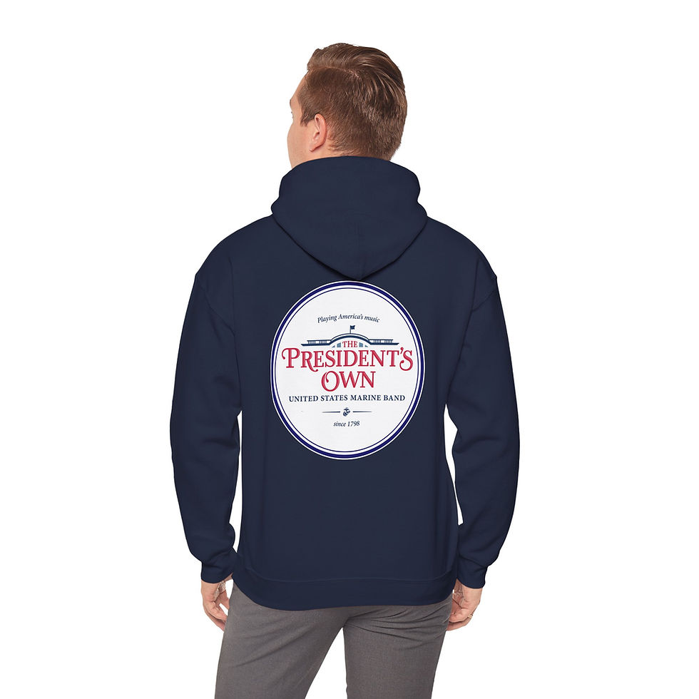 Thumbnail: US Marine Corps Band ("The President's Own"), USMC, Marine Corps Hoodie