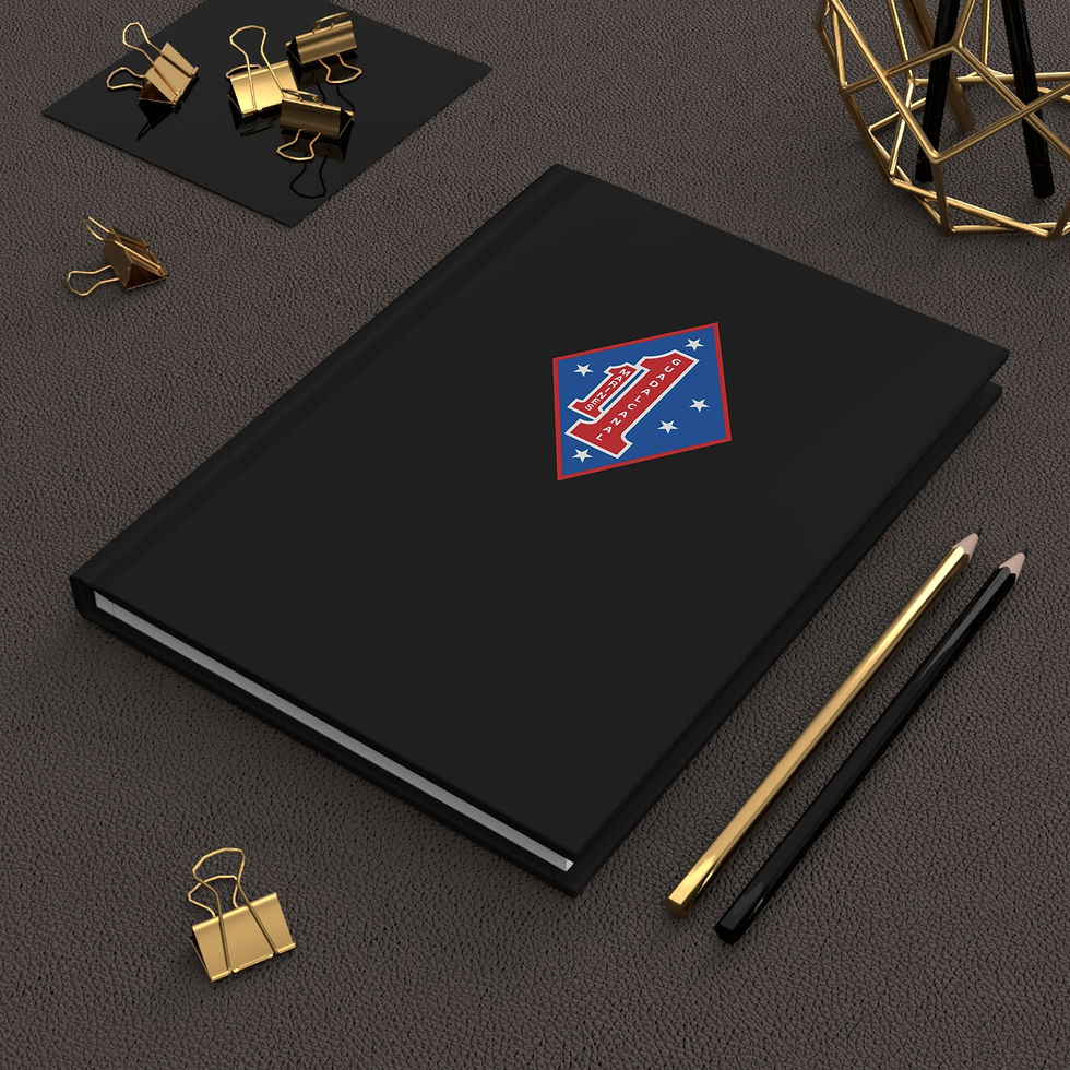 1ST MAR REG, Hardcover Journal Matte