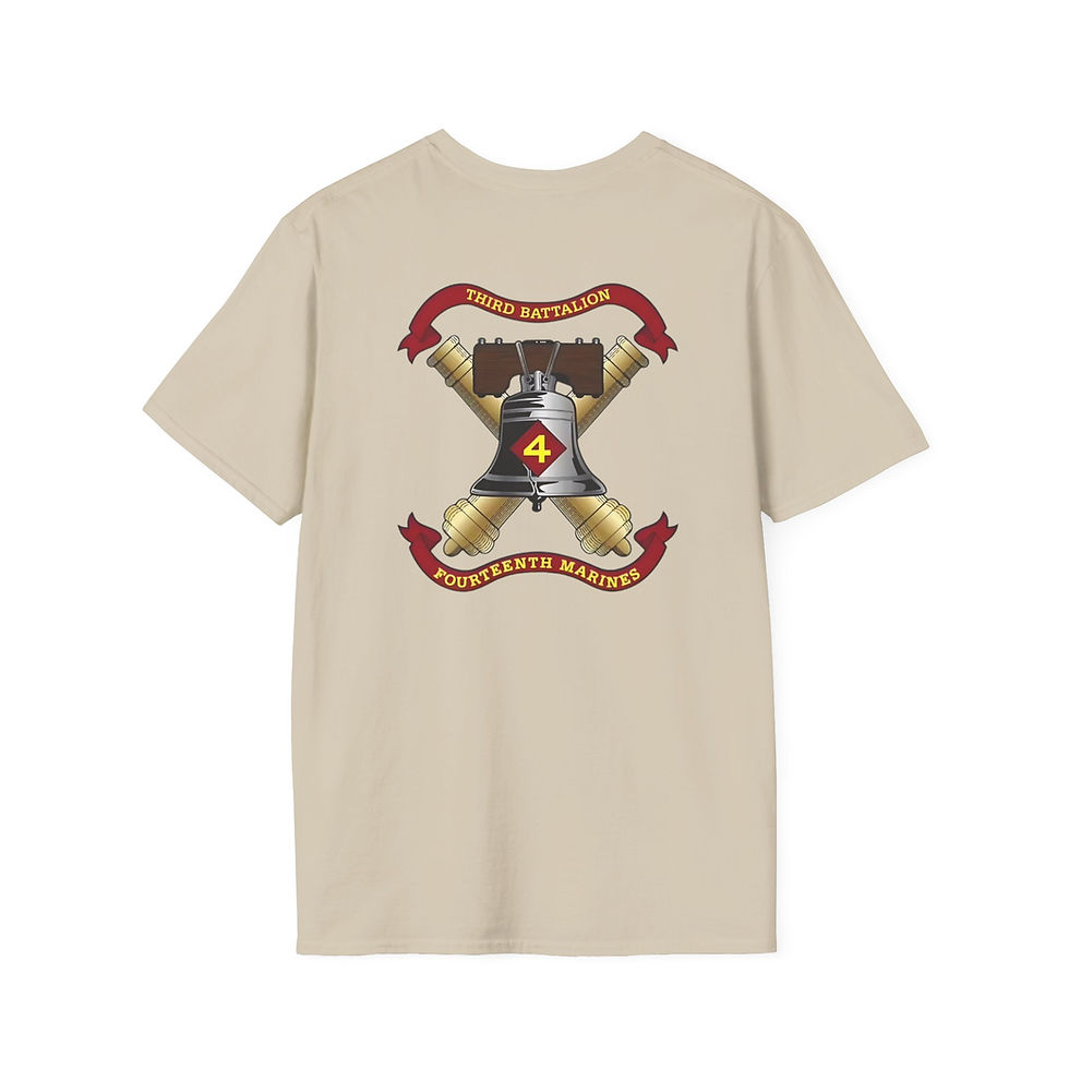 Thumbnail: 3/14 (ALT), 4TH MAR DIV, Marine Corps T-Shirt 