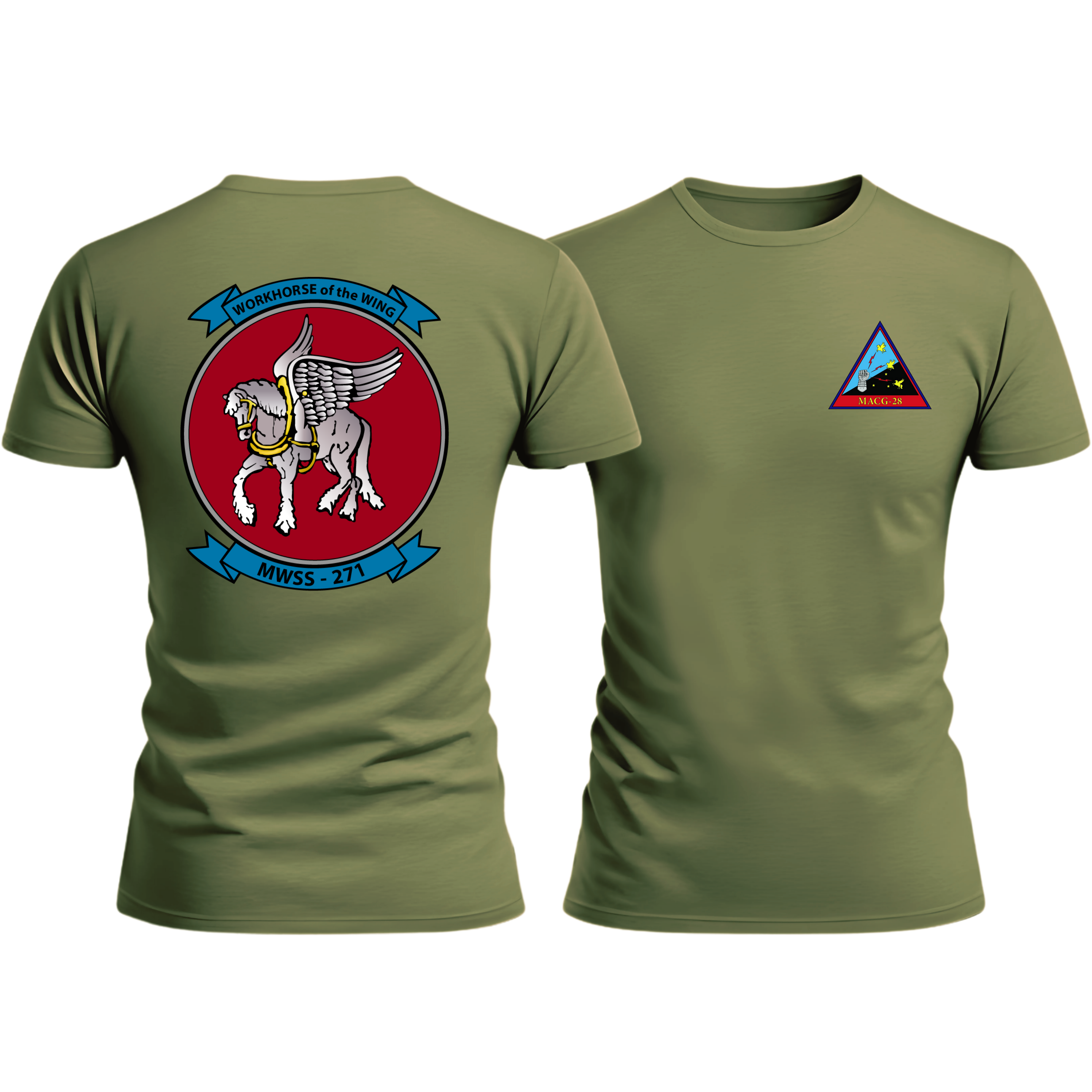 MWSS-271, MACG-28, Marine Corps T-Shirt