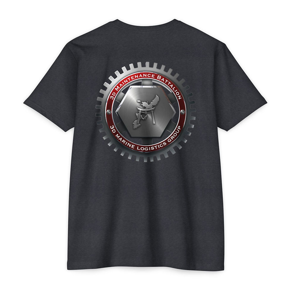 Thumbnail: 3D MAINT BN (3d Maintenance Battalion), III MEF, Marine Corps T-Shirt 