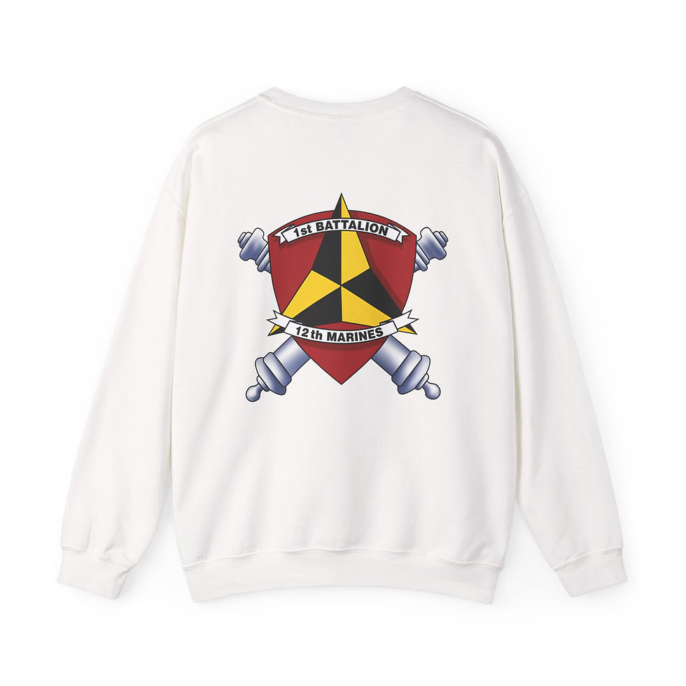 Thumbnail: 1/12 (1st Battalion 12th Marines/ 1st Bn 12th Mar), USMC, Marine Corps Sweater