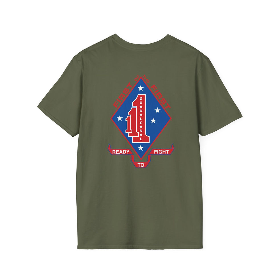 Thumbnail: 1/1, 1st Mar Reg, Marine Corps T-Shirt 
