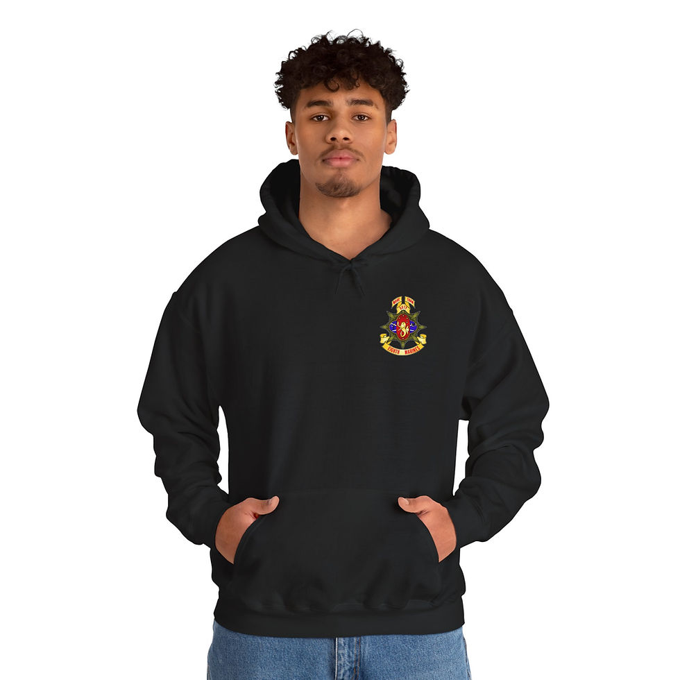 Thumbnail: 3/8 (3D BATTALION 8TH MARINES/3D BN 8TH MAR), 8TH MAR REG, MARINE CORPS HOODIE