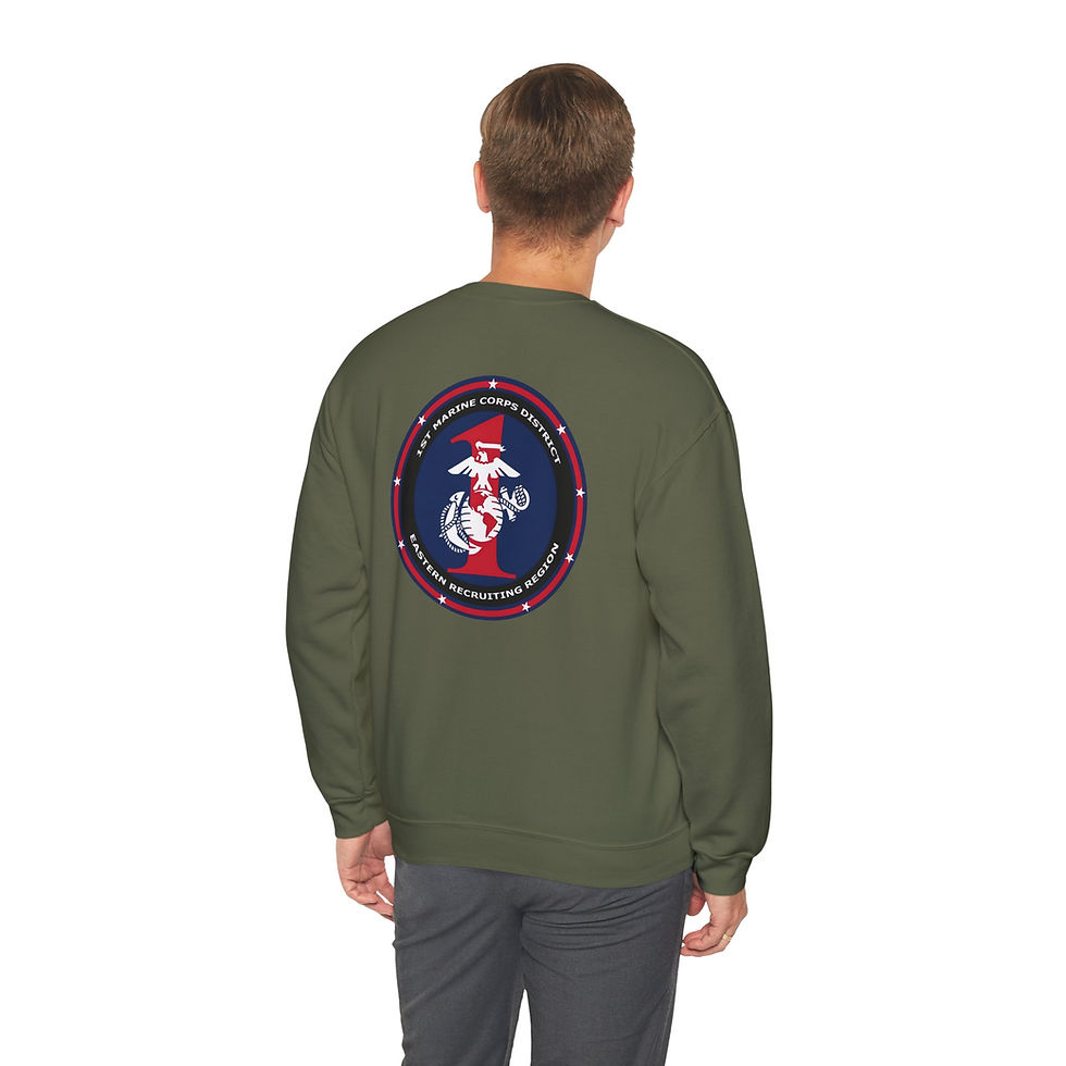 Thumbnail: 1ST MCD, USMC, Marine Corps Sweater