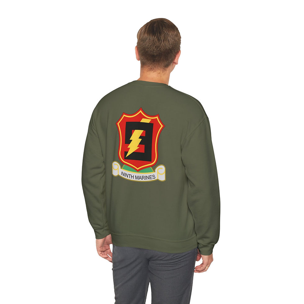 Thumbnail: 9TH MAR REG, USMC, Marine Corps Sweater