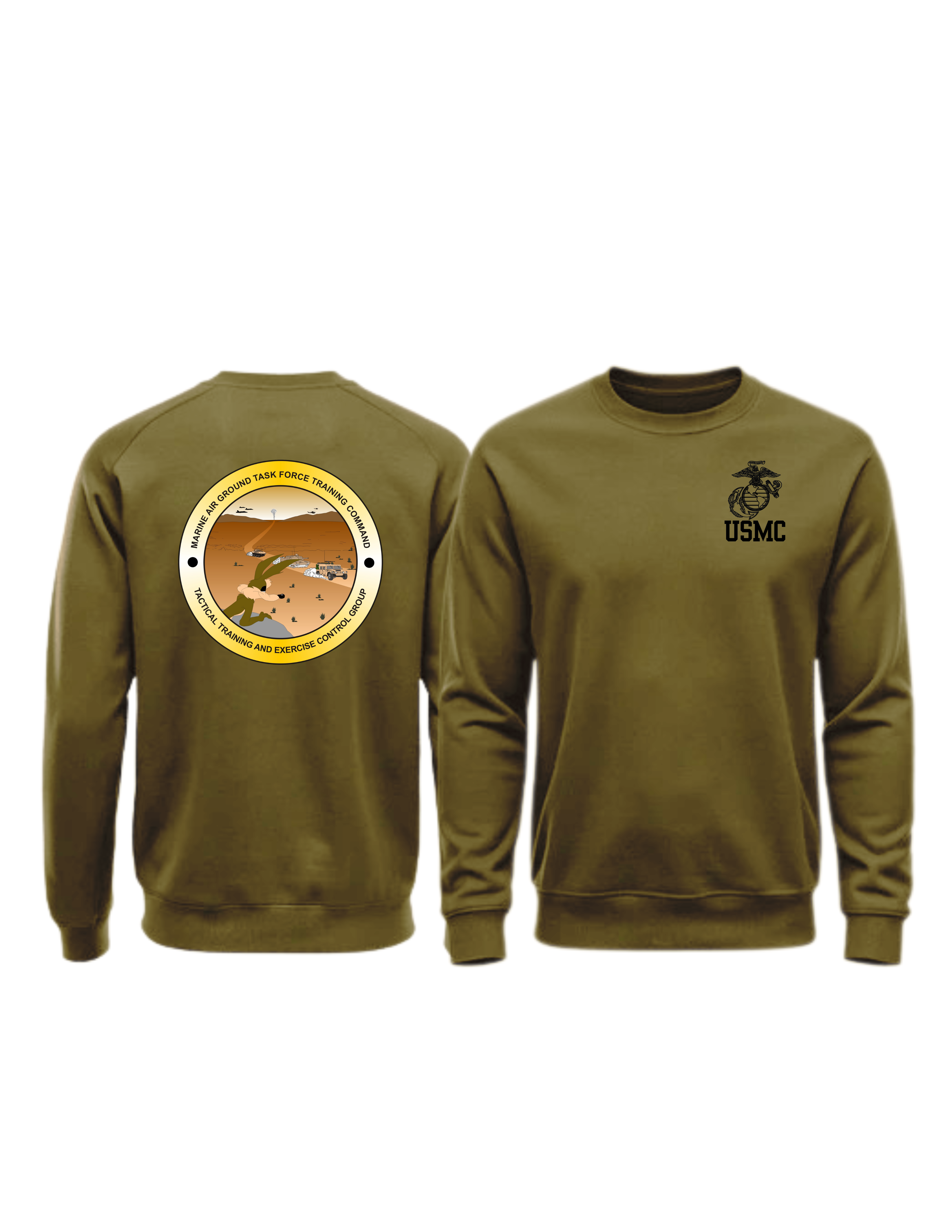 TTECG, USMC, Marine Corps Sweater