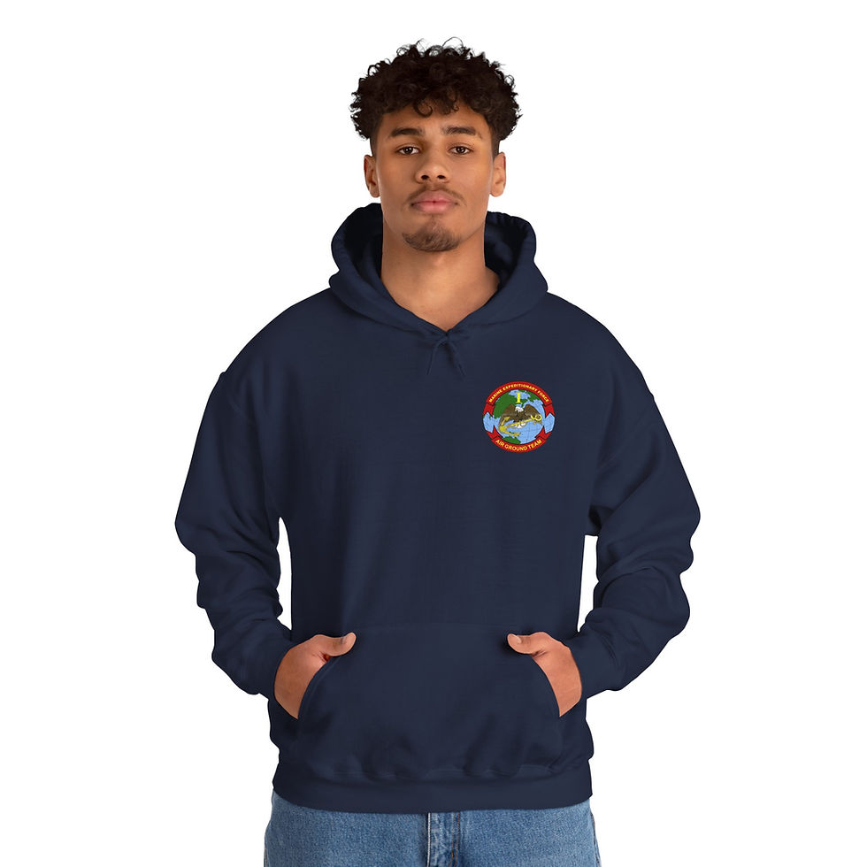 Thumbnail: 1ST RAD BN (1st Radio Battalion), I MEF, Marine Corps Hoodie