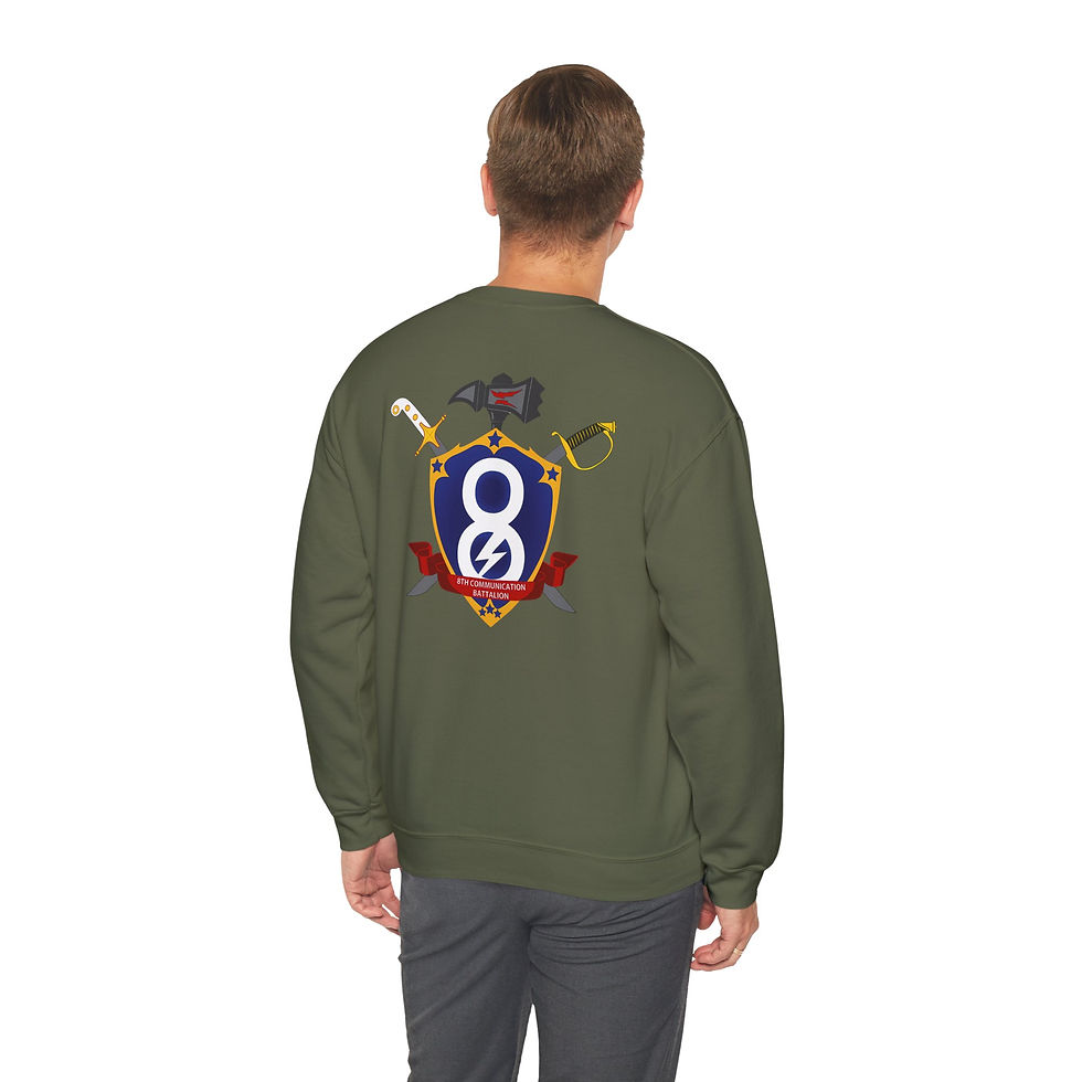 Thumbnail: 8TH COMM BN, USMC, Marine Corps Sweater