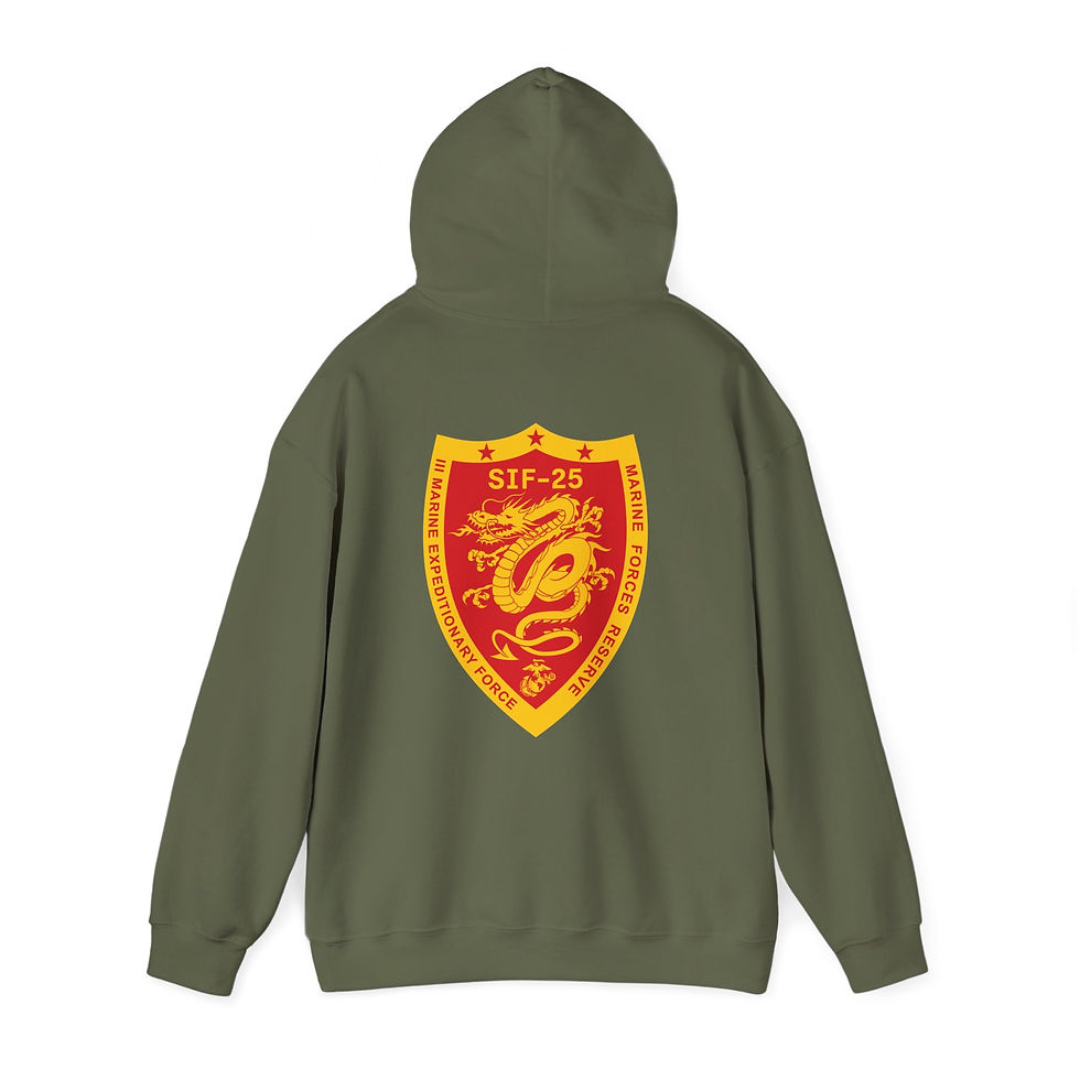 Thumbnail: III MEF SIF-25 (III MEF Stand-In-Force 25), USMC, Marine Corps Hoodie