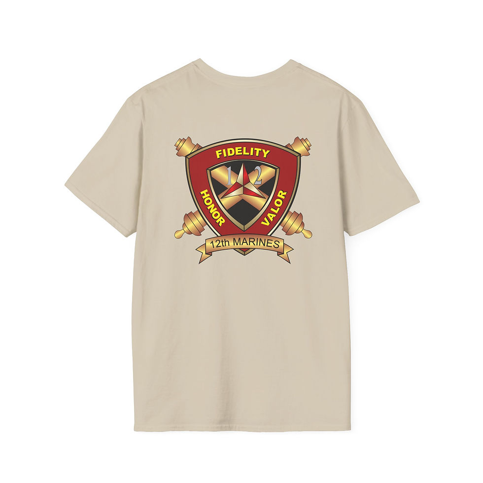Thumbnail: 12TH MARINE REGIMENT, III MEF, Marine Corps T-Shirt 
