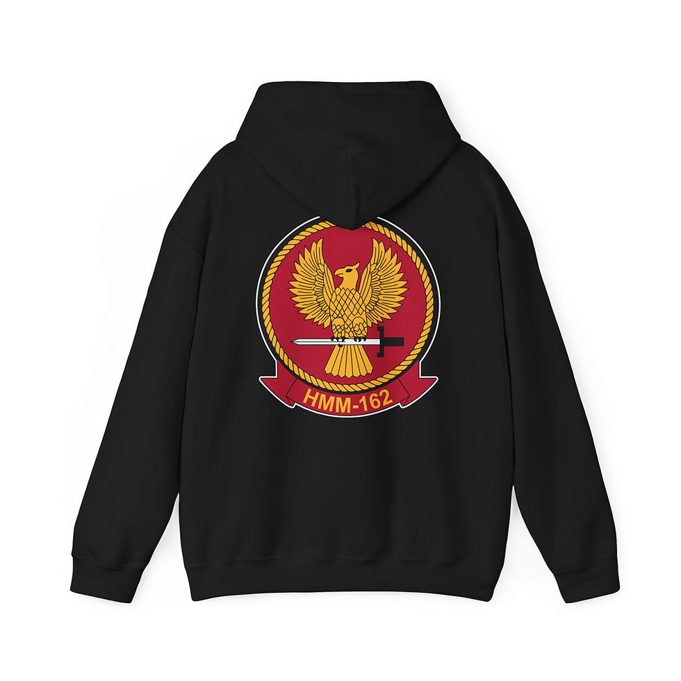 Thumbnail: HMM-162 (Marine Medium Helicopter Squadron 162), 2ND MAW, Marine Corps Hoodie