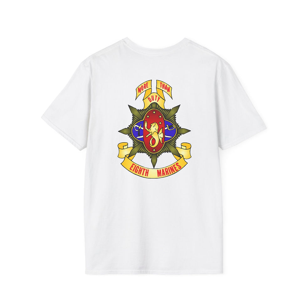 Thumbnail: 8th Mar Reg, 2d Mar Div, Marine Corps T-Shirt 