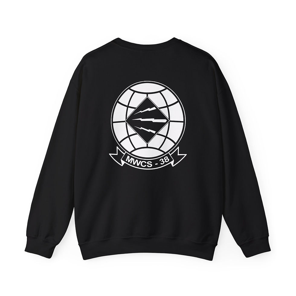 Thumbnail: MWCS-38 (Marine Wing Communications Squadron 38), USMC, Marine Corps Sweater