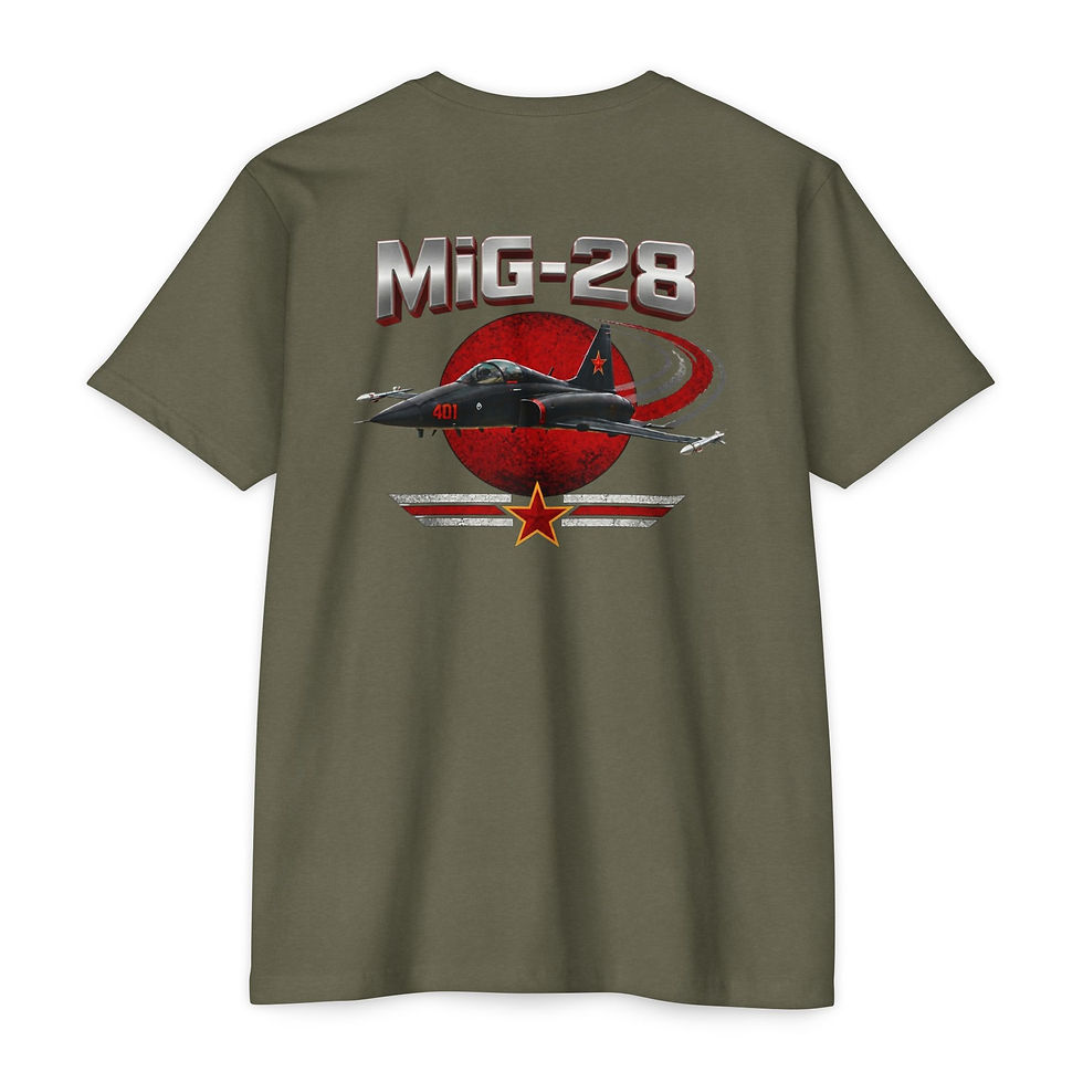Thumbnail: MiG-28 VMFT-401 (Marine Fighter Training Sqdn 401) SNIPERS, Marine Corps T-Shirt