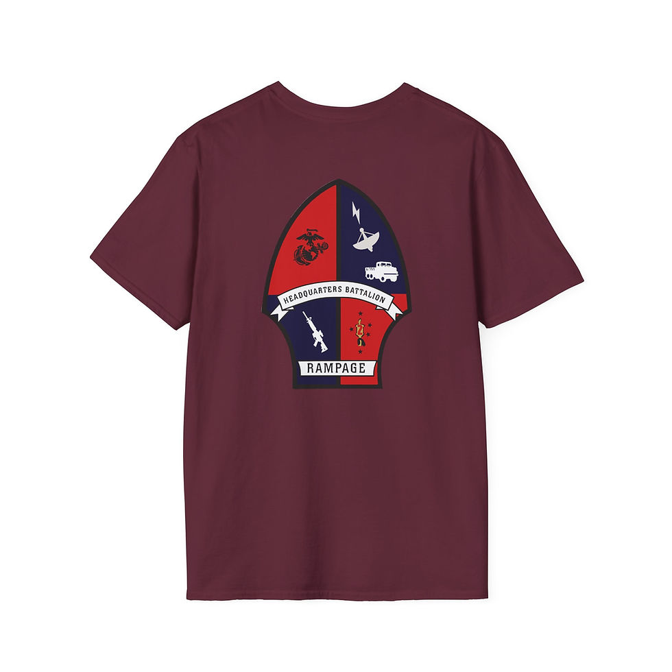 Thumbnail: 2D MAR DIV HQTRS BN, 2D MAR DIV, Marine Corps T-Shirt 