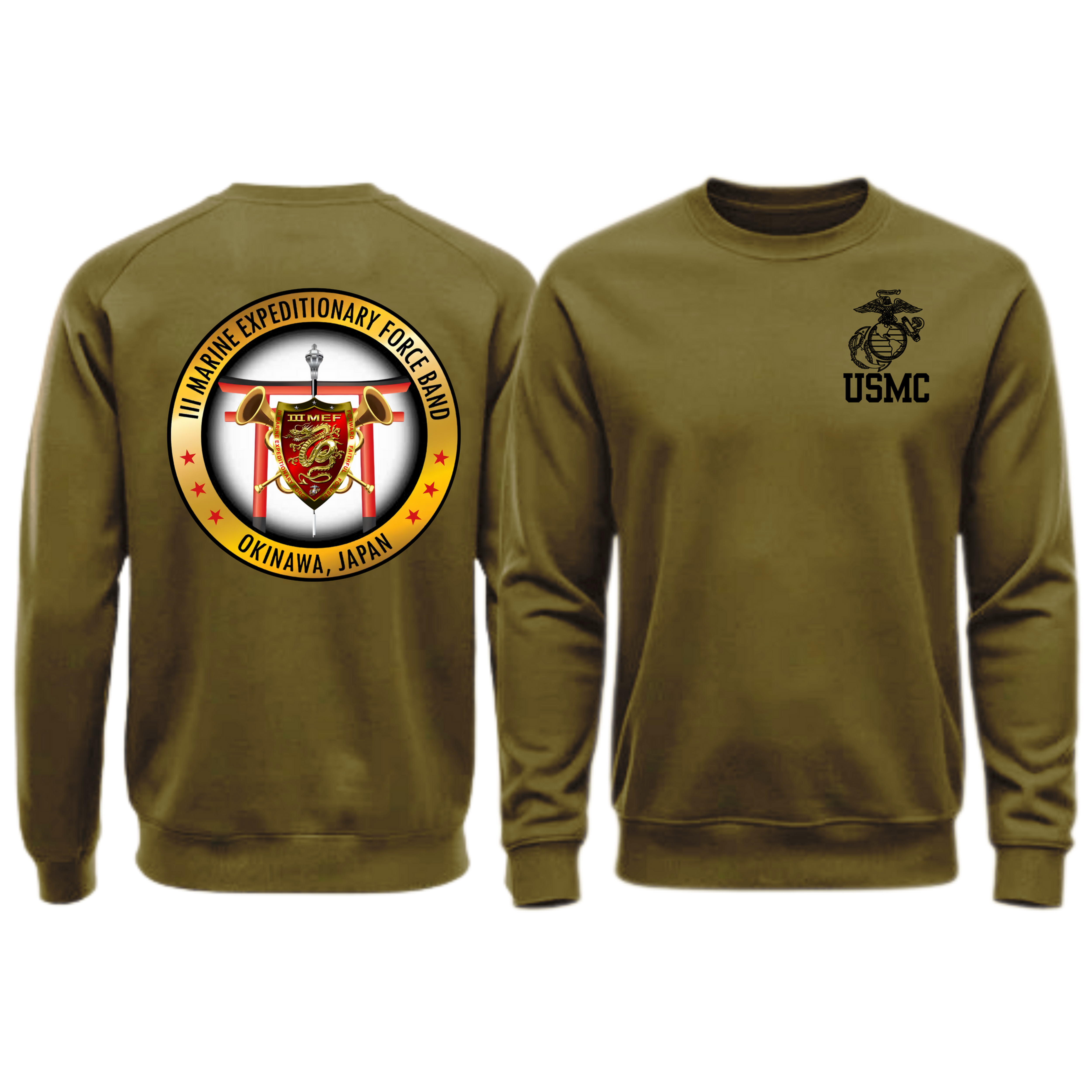 III MEF BAND (III Marine Expeditionary Force Band), USMC, Marine Corps Sweater