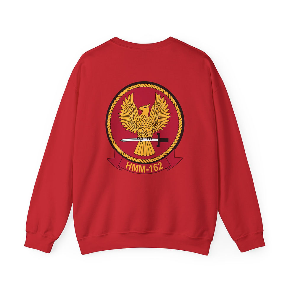 Thumbnail: HMM-162 (Marine Medium Helicopter Squadron 162), USMC, Marine Corps Sweater