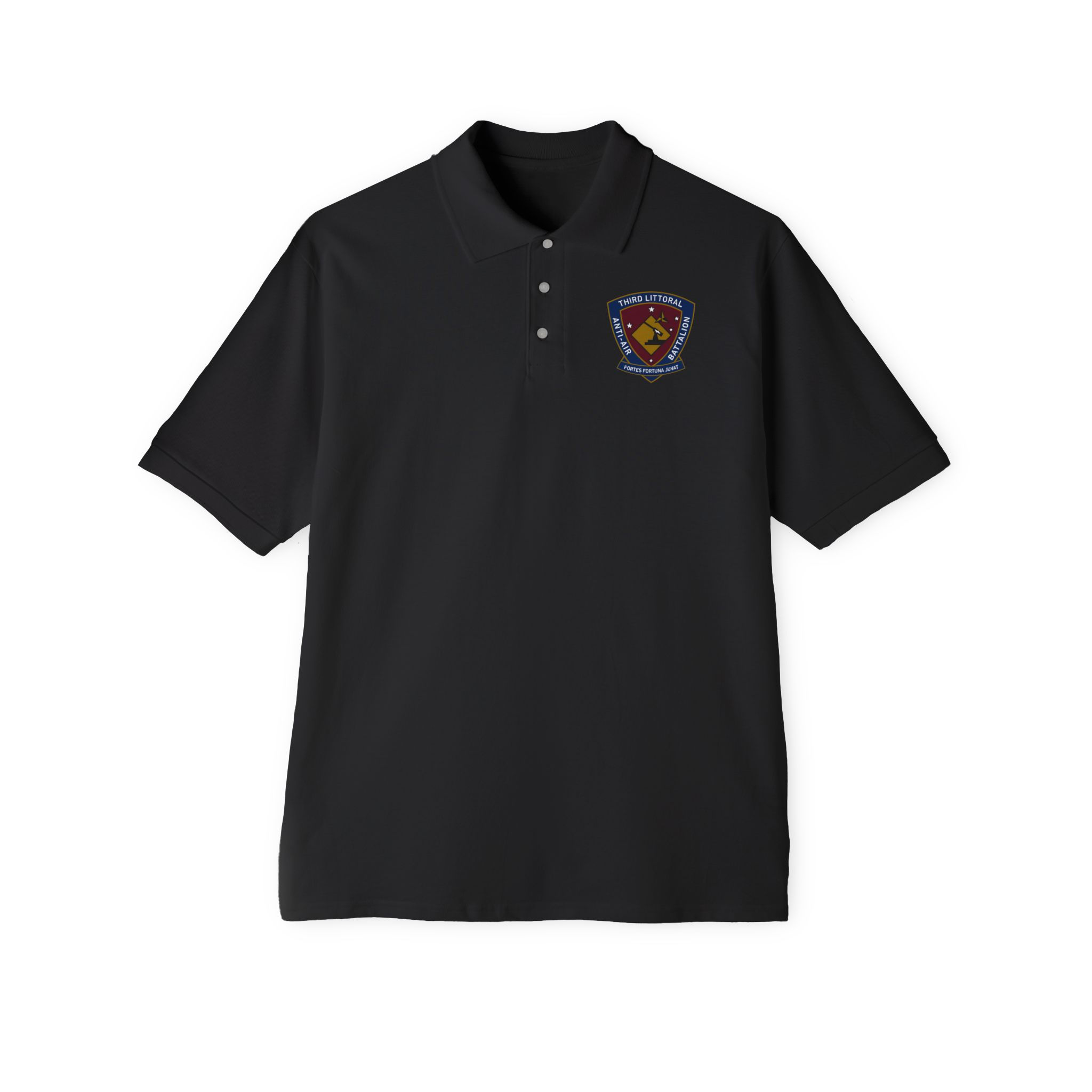 3D LAAB (3d Littoral Anti-Air Battalion), USMC, Men's Piqué Polo