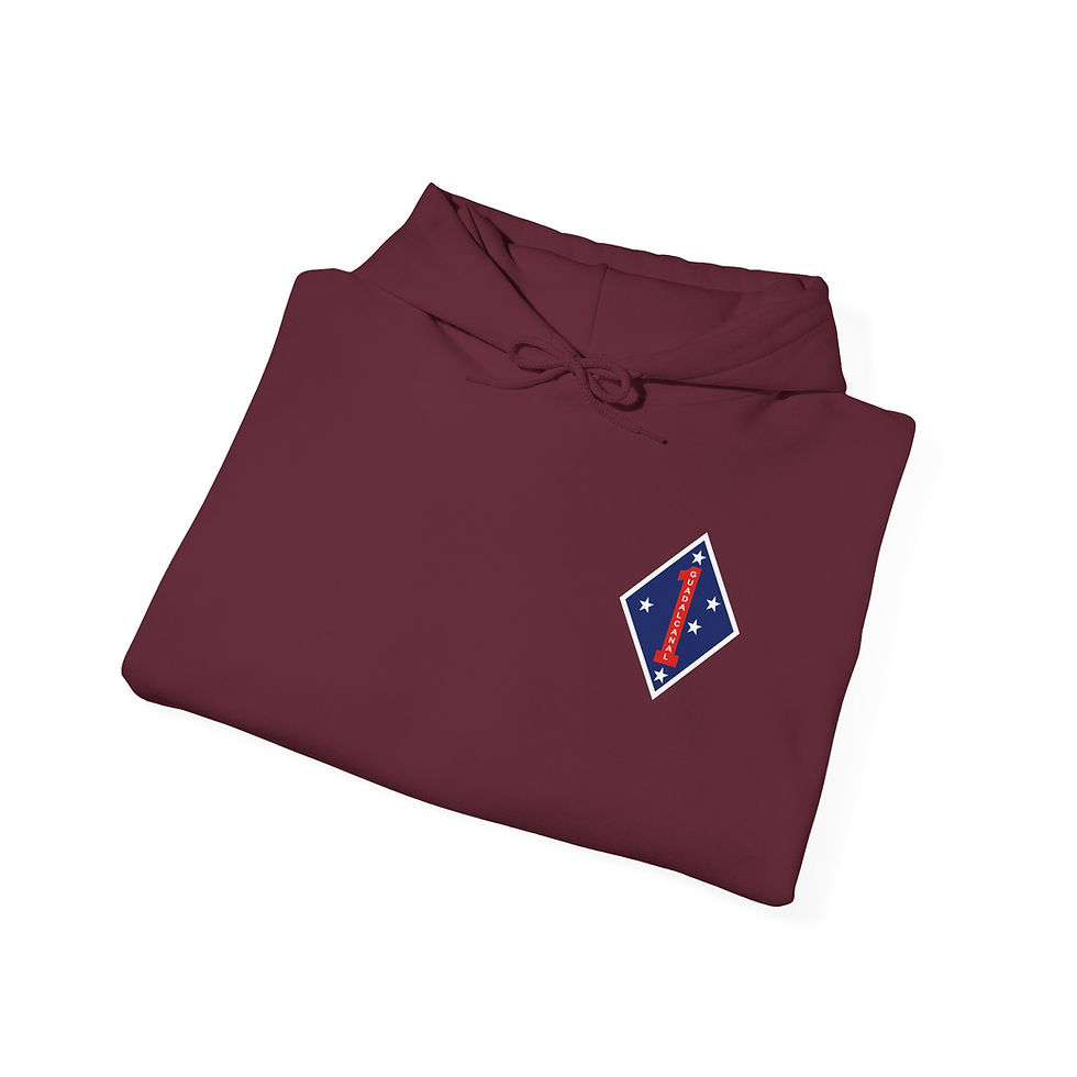Thumbnail: 2/7 (2d Battalion 7th Marines/2d Bn 7th Mar), 1ST MAR DIV, Marine Corps Hoodie