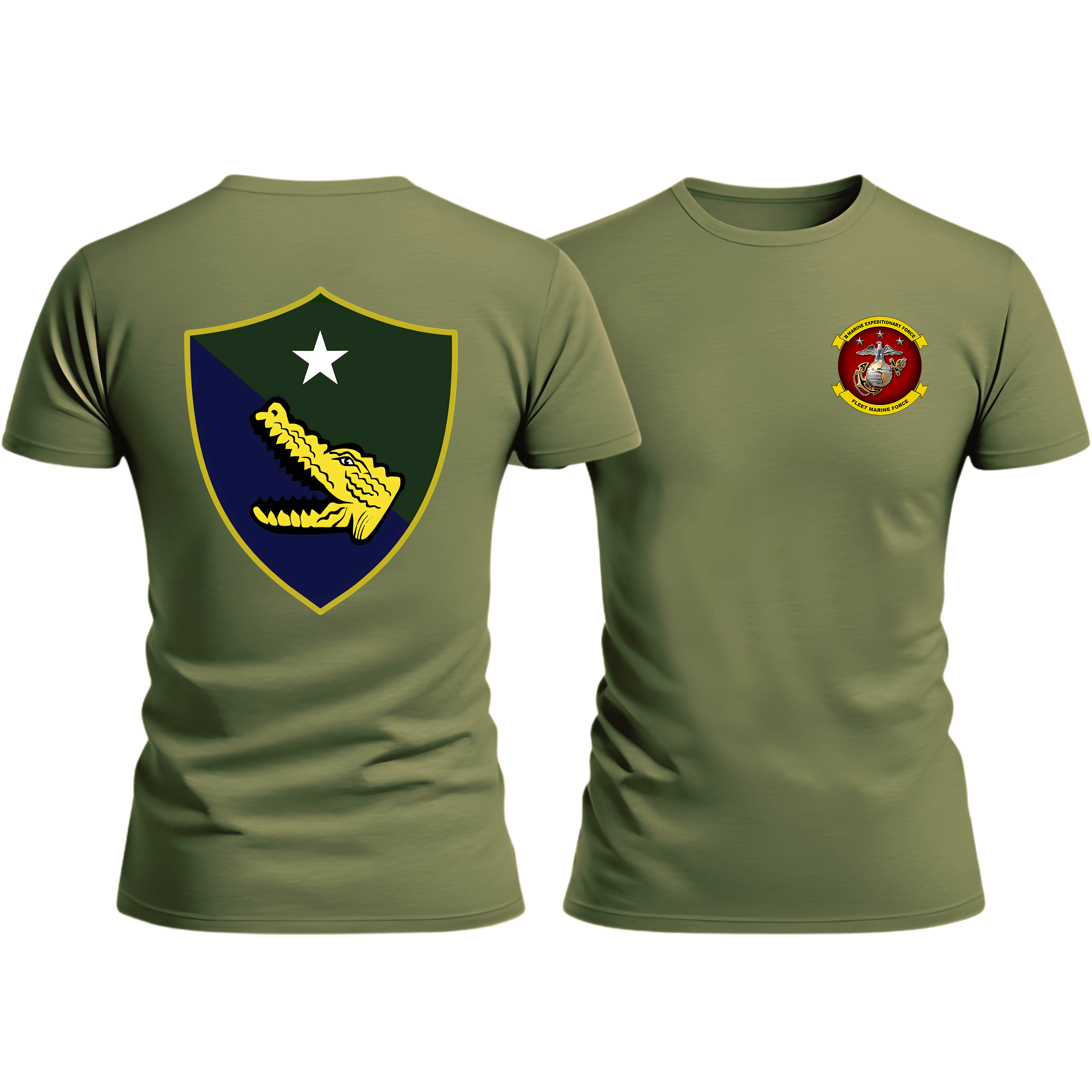 TF 61/2 (Task Force 61/2), II MEF, Marine Corps T-Shirt