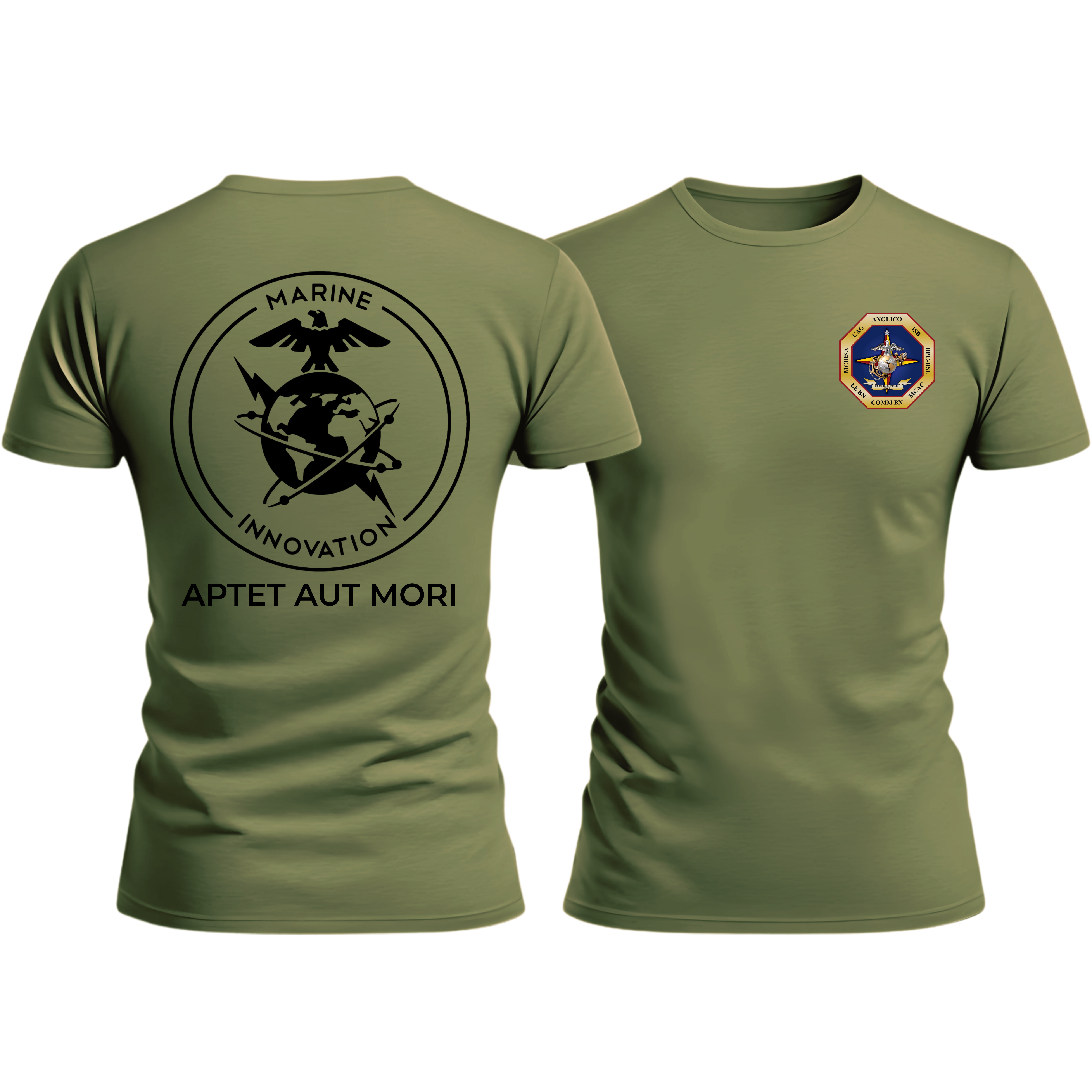 MIU "APTET AUT MORI (ADAPT OR DIE)", FHG, Marine Corps T-Shirt