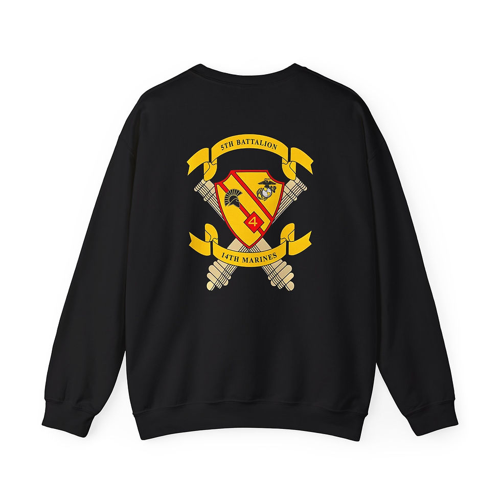 Thumbnail: 5/14 (5th Battalion 14th Marines/5th Bn 14th Mar), USMC, Marine Corps Sweater