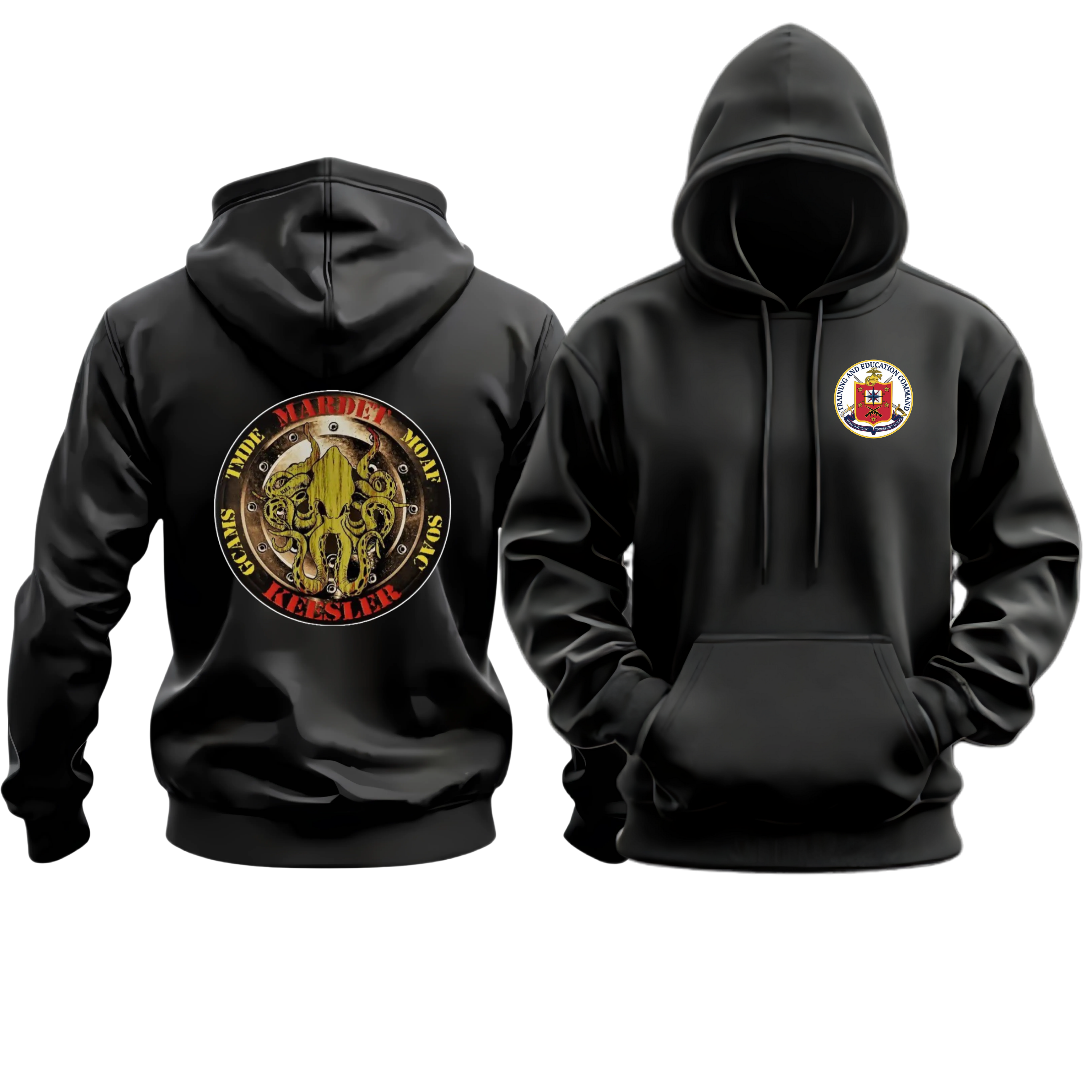 MARDET KEESLER (MARINE CORPS DETACHMENT KEESLER AFB), TECOM, MARINE CORPS HOODIE