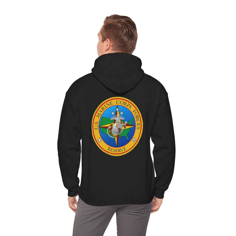 Thumbnail: MARFORRES / MFR (MARINE FORCES RESERVE), USMC, MARINE CORPS HOODIE