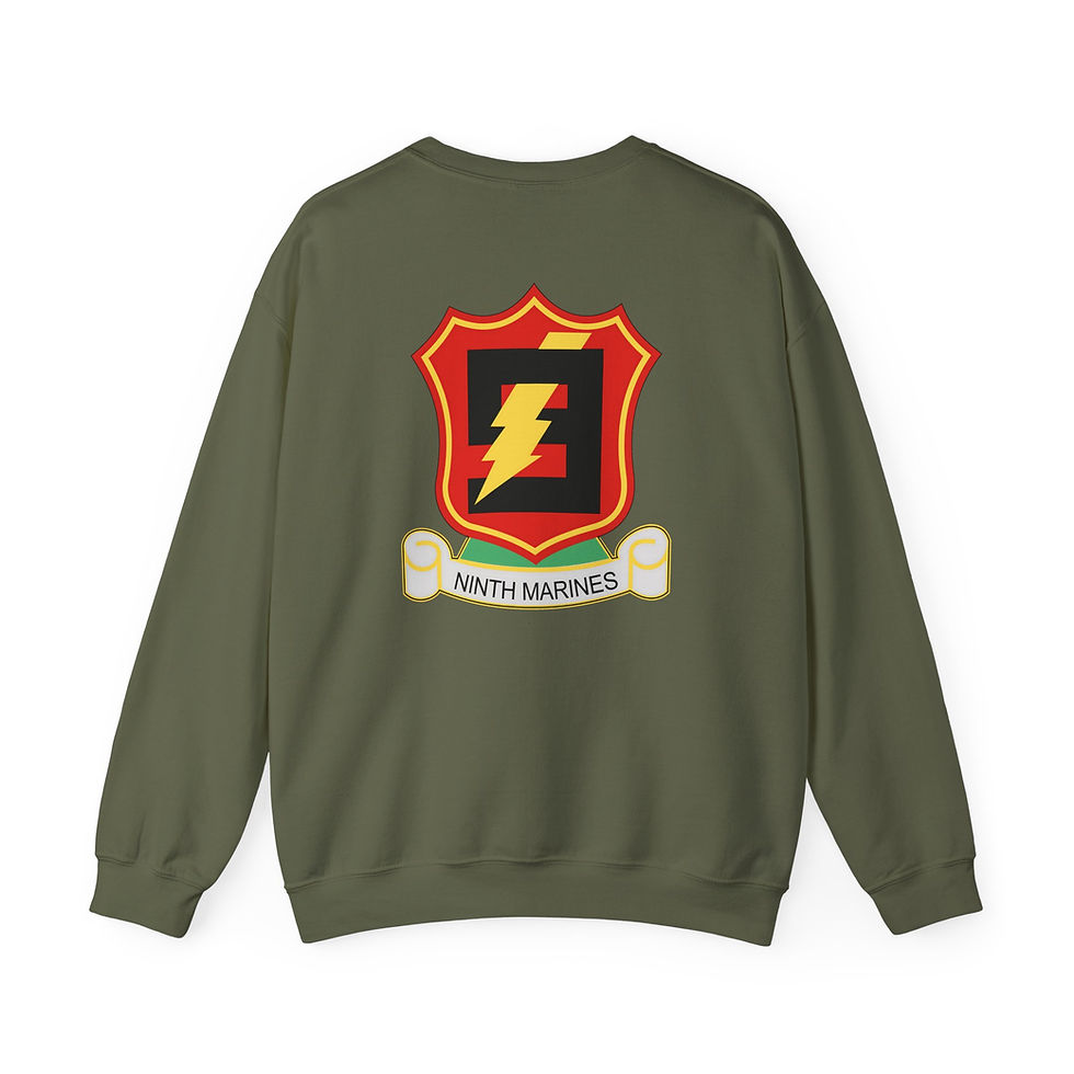 Thumbnail: 9TH MAR REG, USMC, Marine Corps Sweater