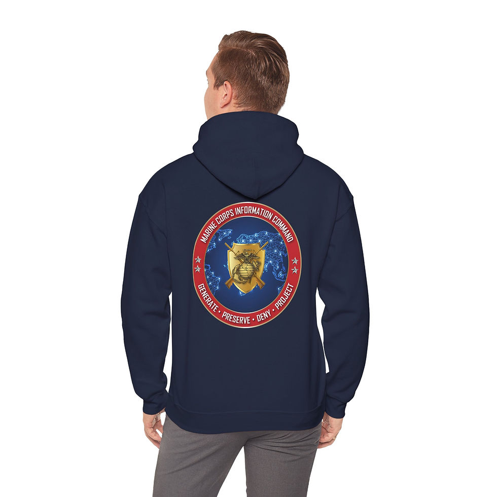 Thumbnail: MCIC (Marine Corps Information Command), USMC, Marine Corps Hoodie