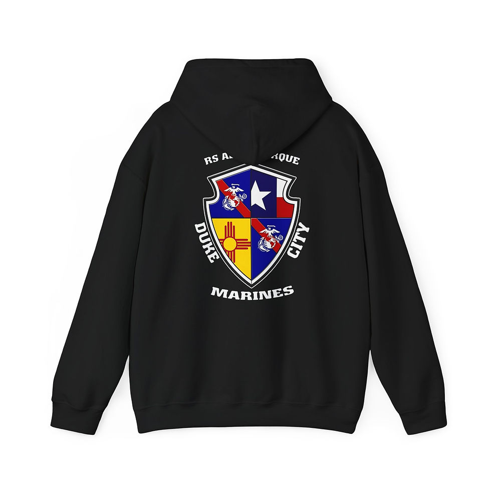 Thumbnail: RS ALBUQUERQUE (Recruiting Station Albuquerque, NM), MCRC, Marine Corps Hoodie