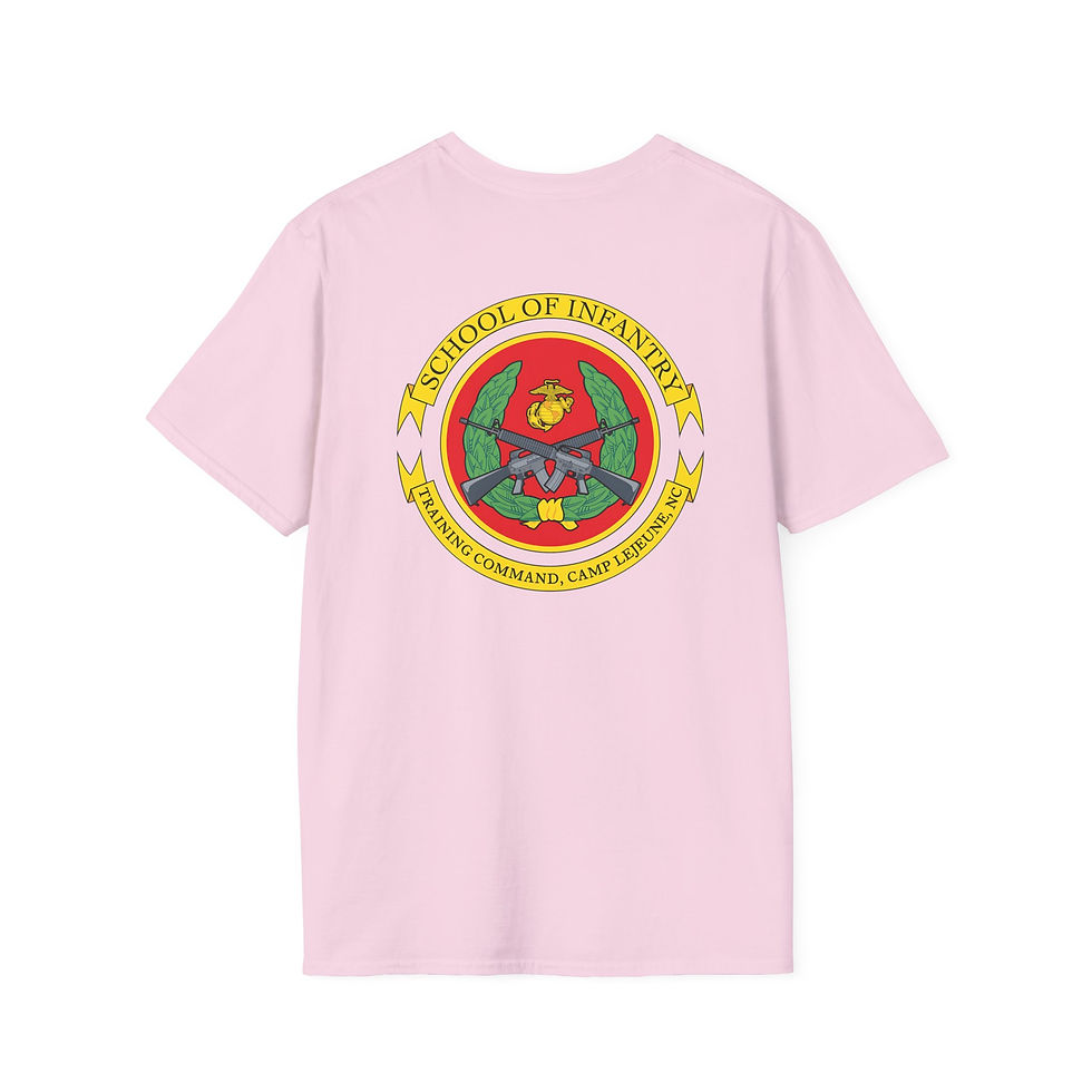 Thumbnail: SCHOOL OF INFANTRY (SOI-EAST), TECOM, Marine Corps T-Shirt 