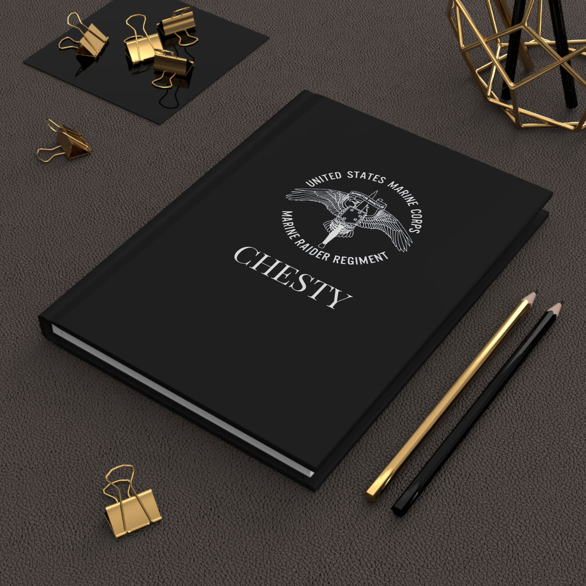 MRR (Marine Raider Regiment, MARSOC) Personalizable Hardcover Journal Matte