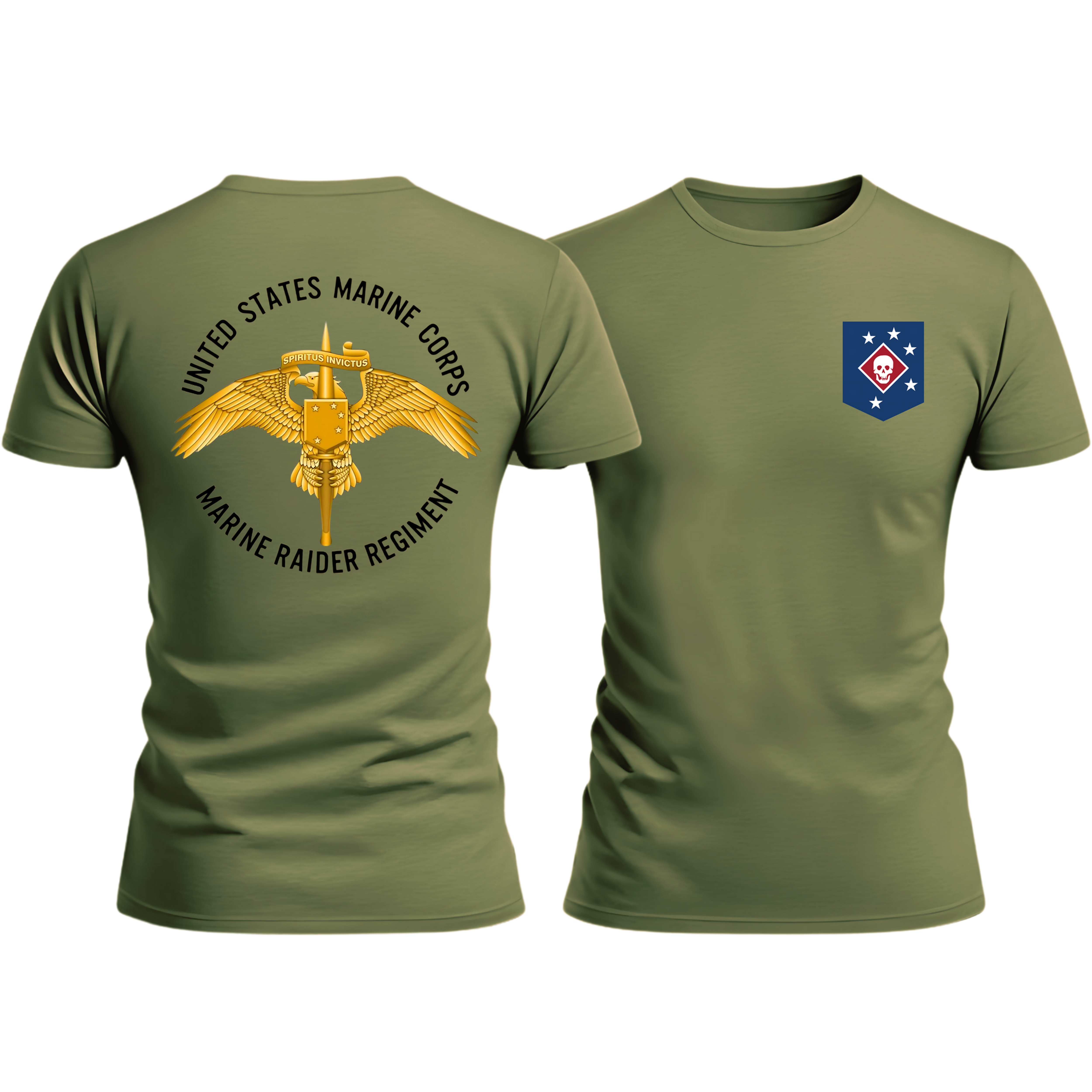 MRR (Marine Raider Regiment) MARSOC, RAIDERS, Marine Corps T-Shirt