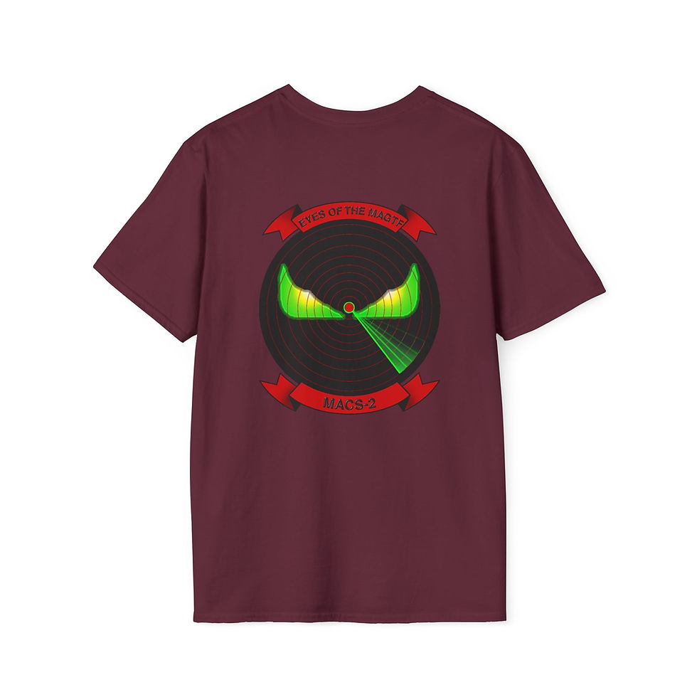 Thumbnail: MACS-2 (Marine Air Control Squadron 2), MACG-28, Marine Corps T-Shirt 