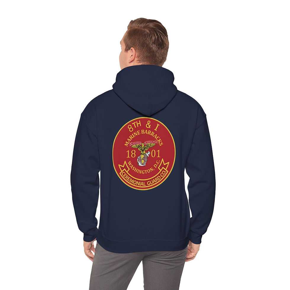 Thumbnail: 8TH & I (Marine Barracks/Ceremonial Guard Co.), USMC, Marine Corps Hoodie