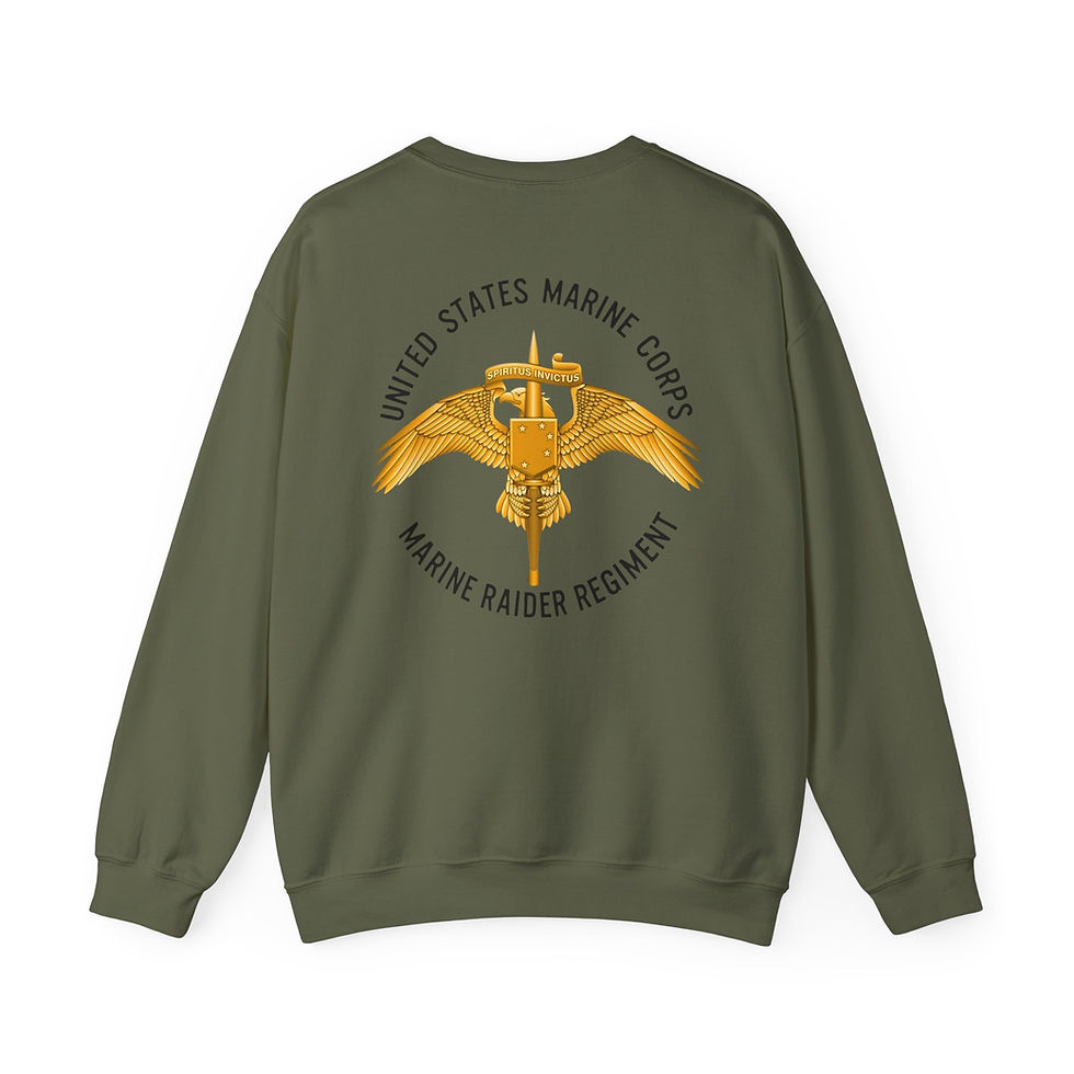 Thumbnail: MRR (Marine Raider Regiment), USMC, MARSOC Marine Corps Sweater