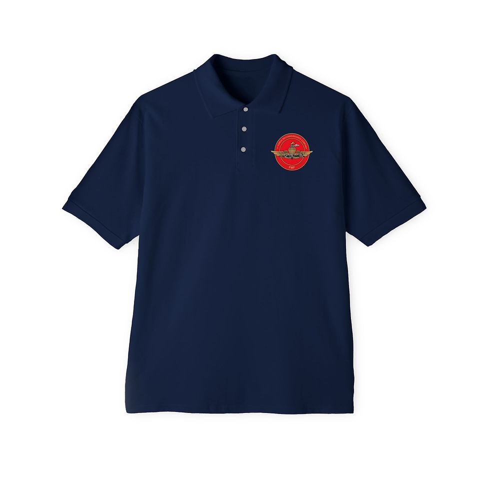 1ST FORECON (1st Force Reconnaissance Company), USMC, Men's Piqué Polo