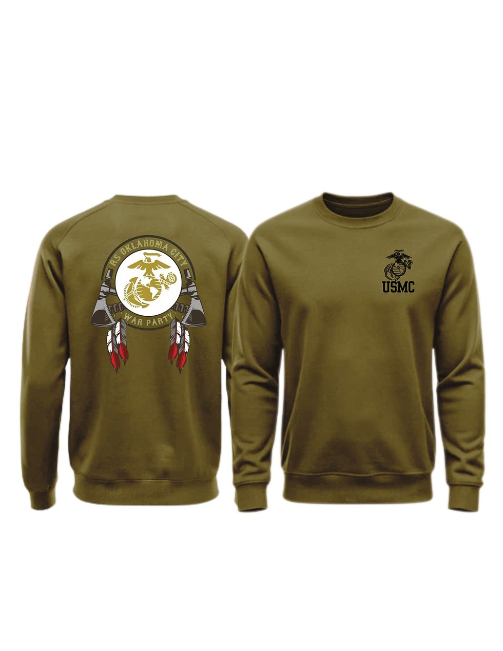 Thumbnail: RS OKLAHOMA CITY, USMC, Marine Corps Sweater