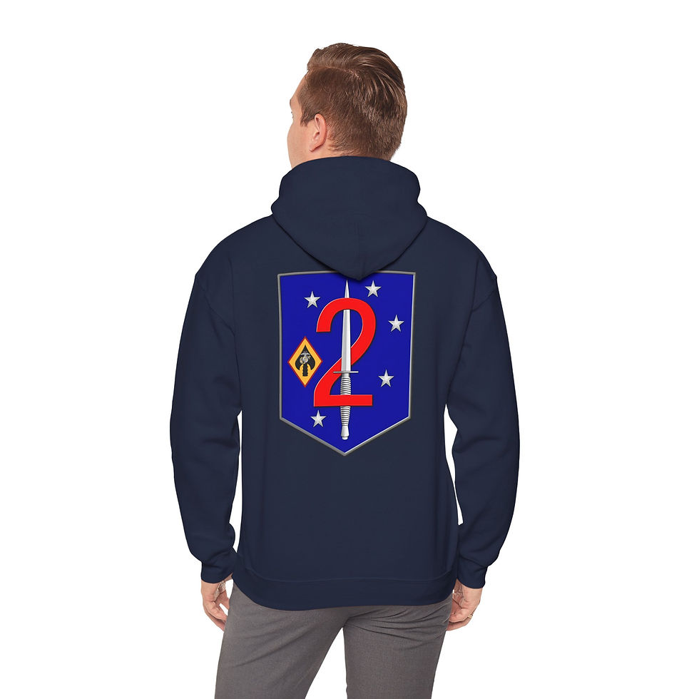 Thumbnail: 2D MRSB (2d Marine Raider Support Battalion), MARSOC, Marine Corps Hoodie