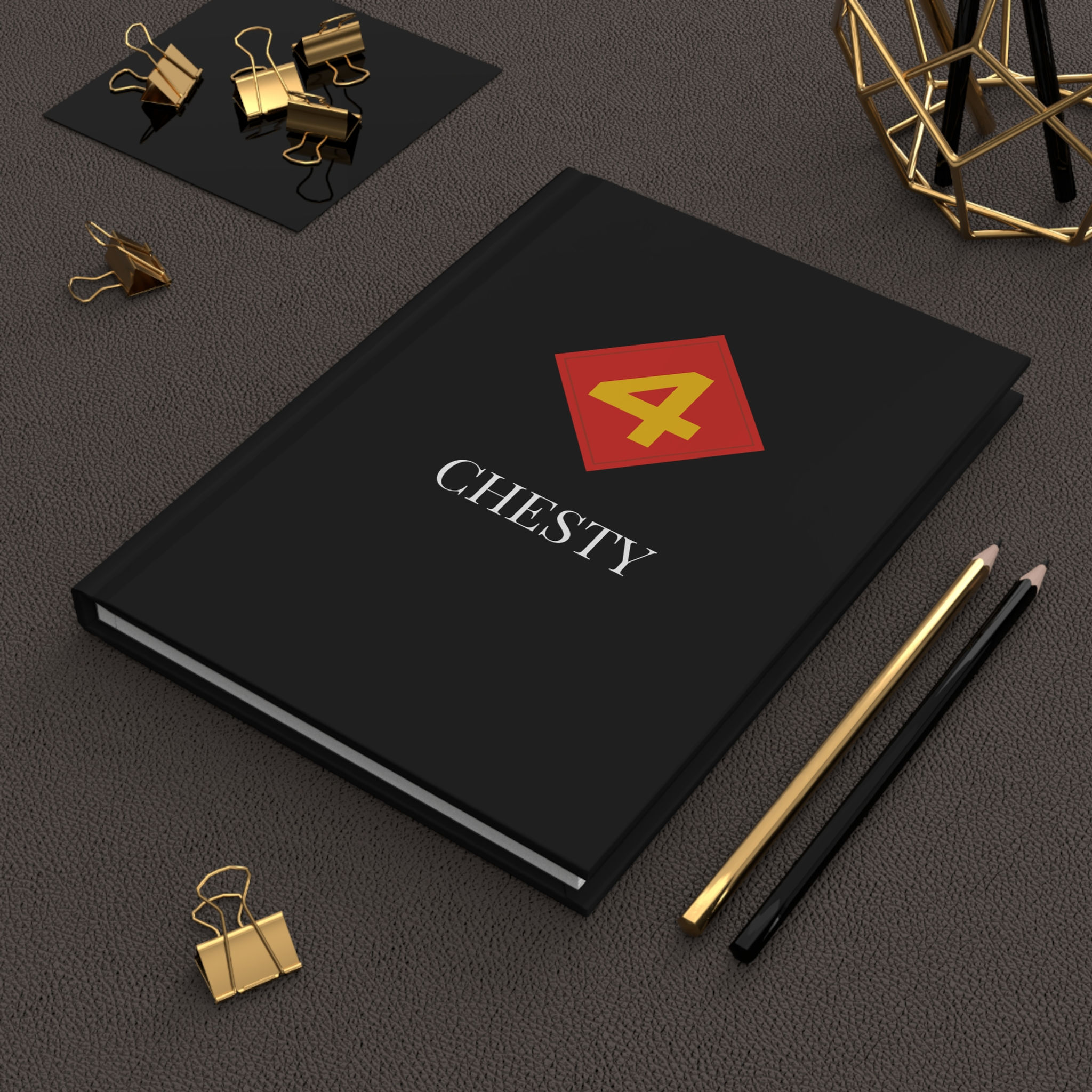 4TH MAR DIV (4th Marine Division) Personalizable Hardcover Journal Matte