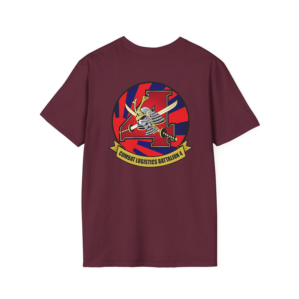 Thumbnail: CLB-4, III MEF, Marine Corps T-Shirt 