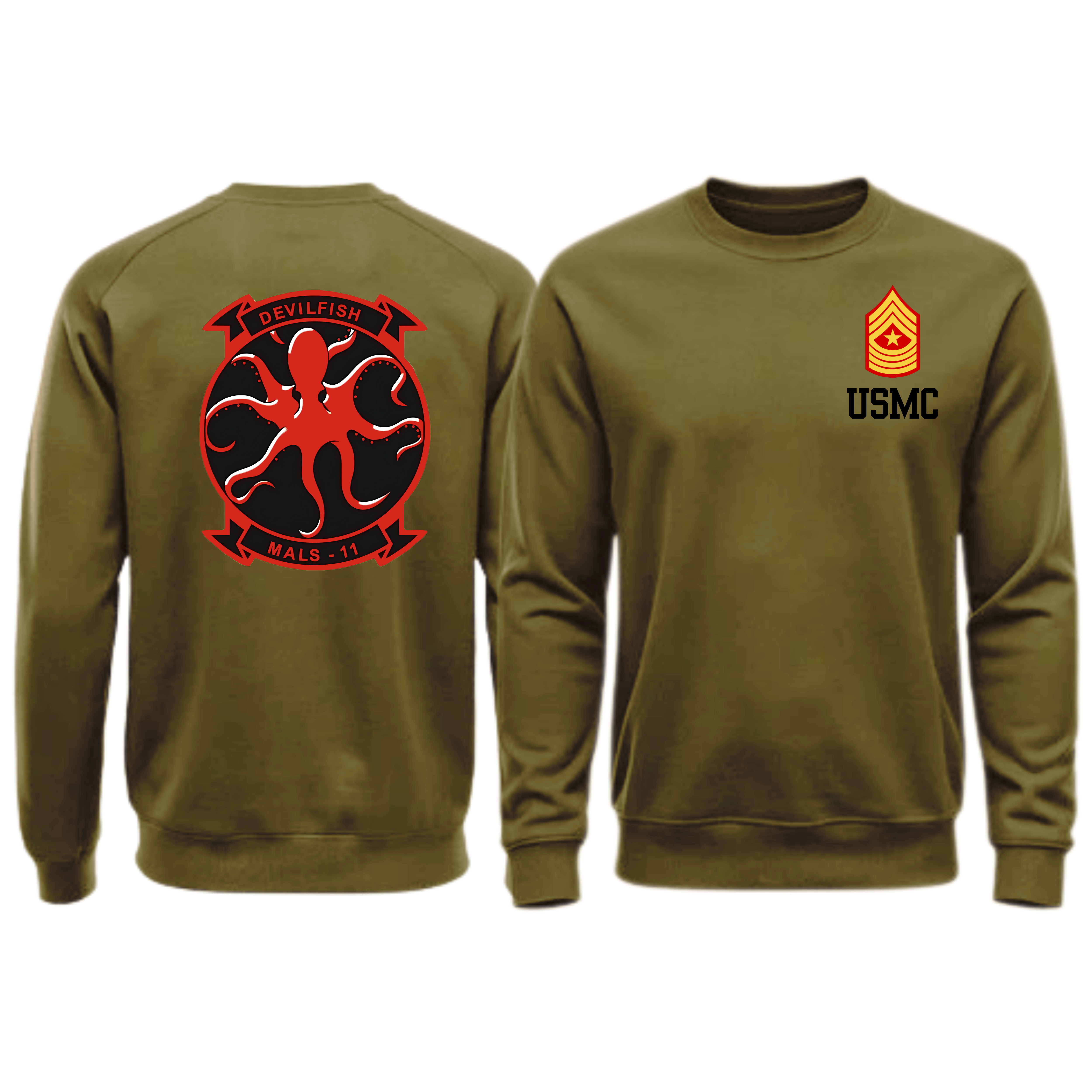 MALS-11 (Marine Aviation Logistics Squadron 11), SGTMAJ, Marine Corps Sweater