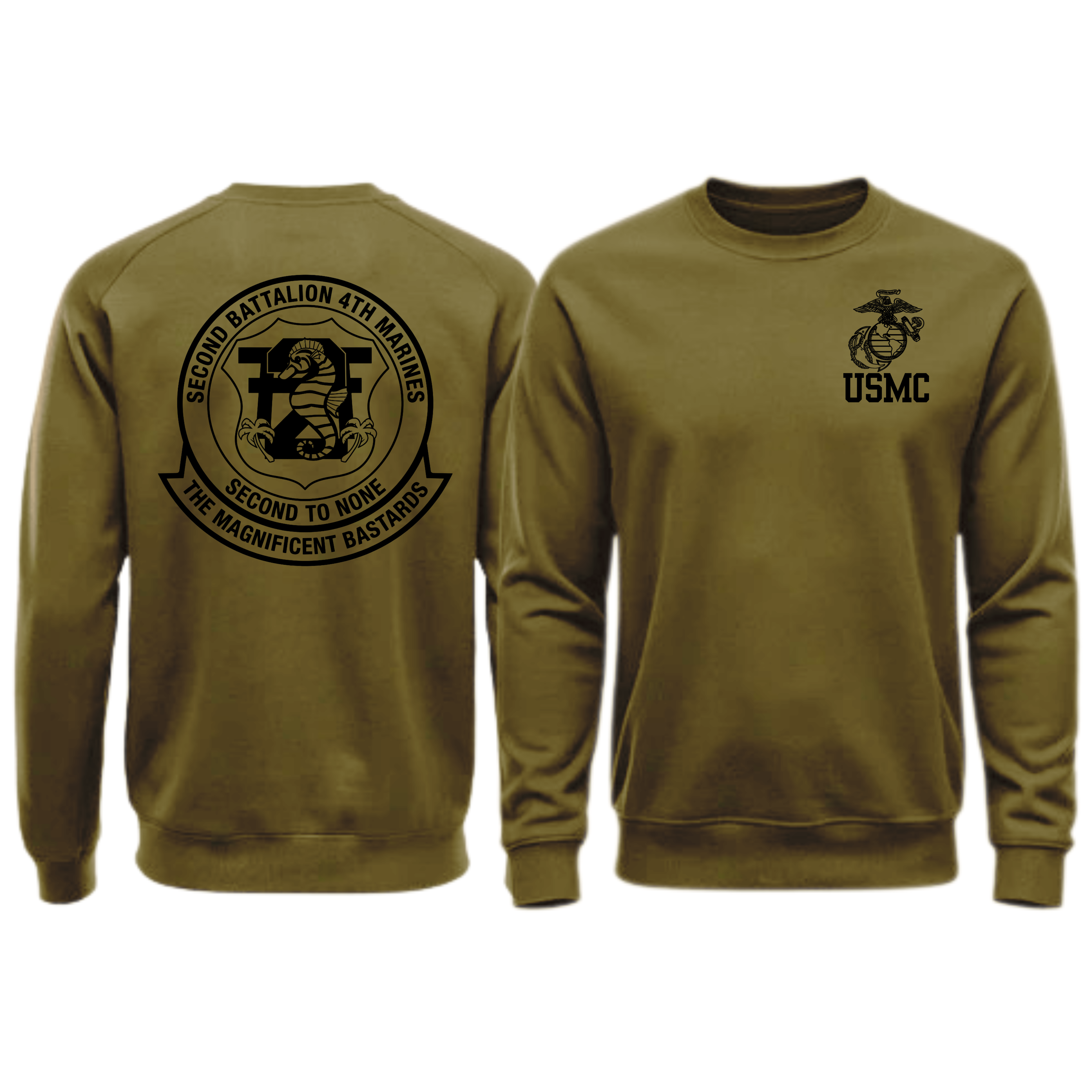 2/4 (2d Battalion 4th Marines / 2d Bn 4th Mar TAC), USMC, Marine Corps Sweater
