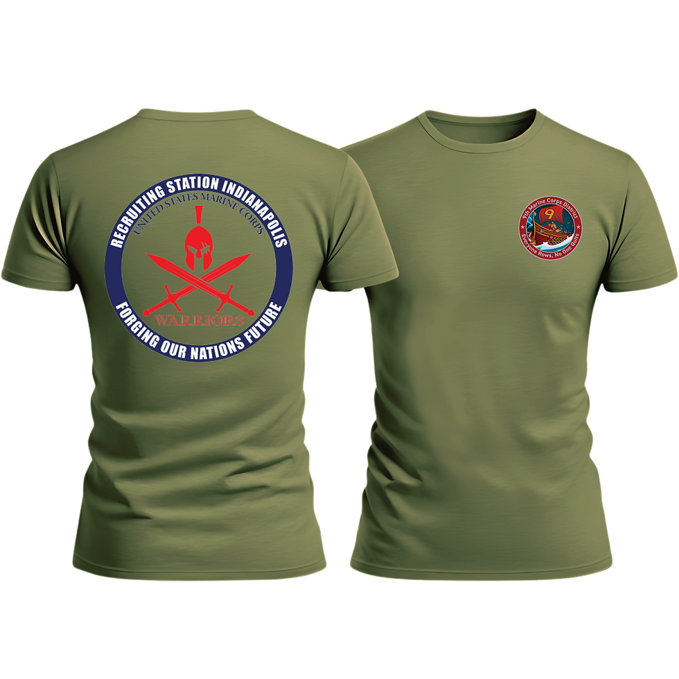 RS INDIANAPOLIS, 9TH MCD, Marine Corps T-Shirt